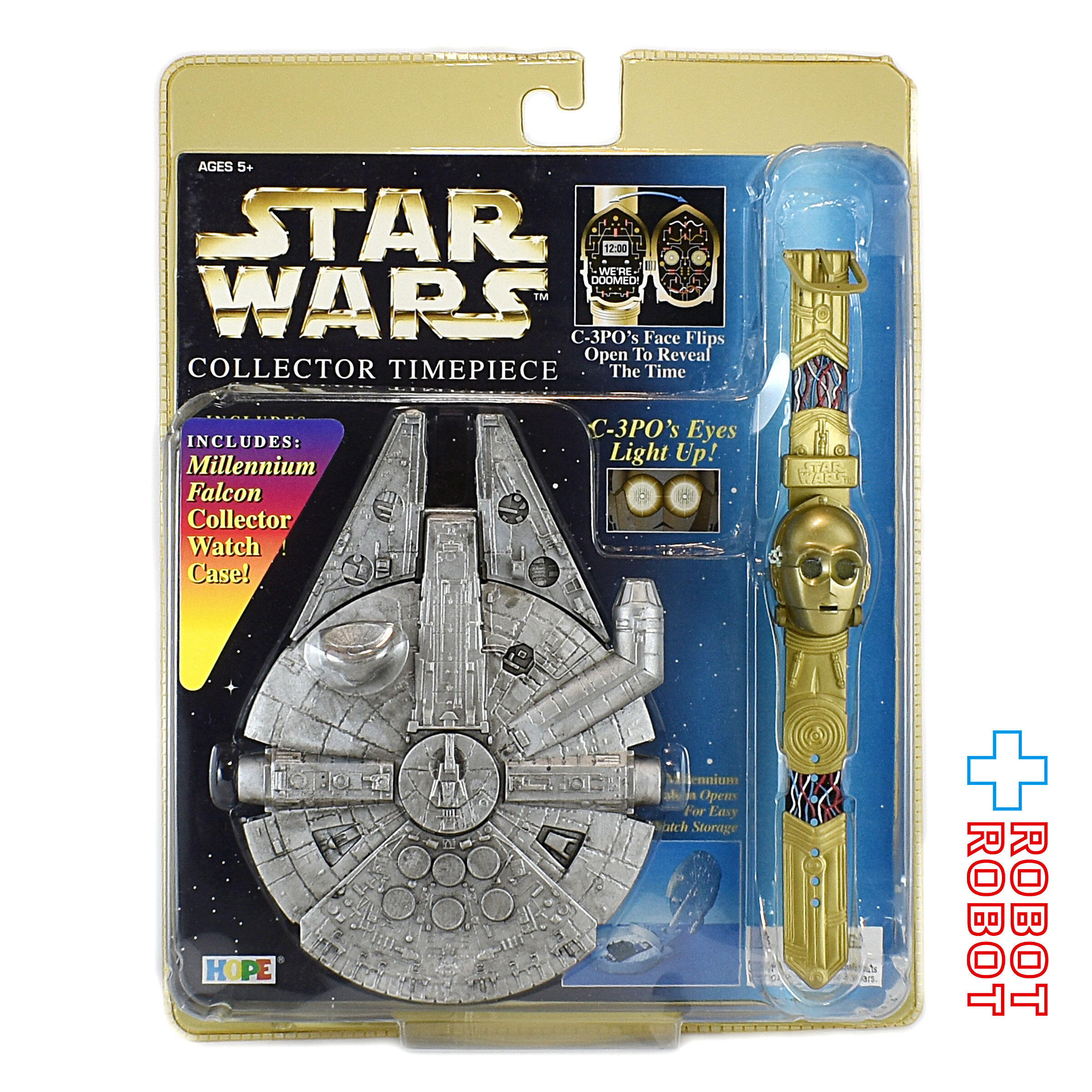 スター・ウォーズ C-3PO ファルコン号ケース付 コレクター タイムピース 腕時計 入荷写真