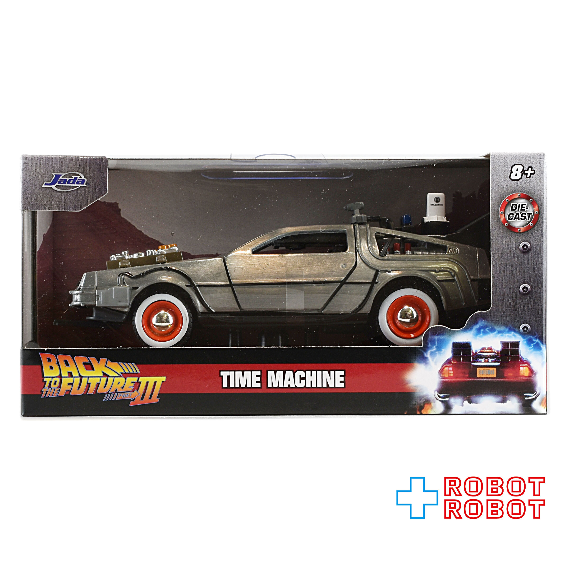 JADA TOYS メタルズ・ダイキャスト 1/32 バック・トゥ・ザ・フューチャー 3 デロリアン 入荷写真