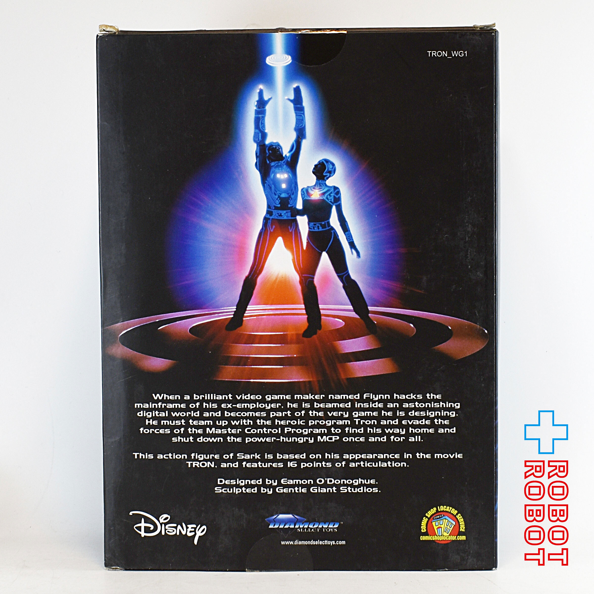 ダイアモンドセレクト トロンセレクト ディズニー TRON サーク 7インチ アクションフィギュア 2019 未開封 入荷写真