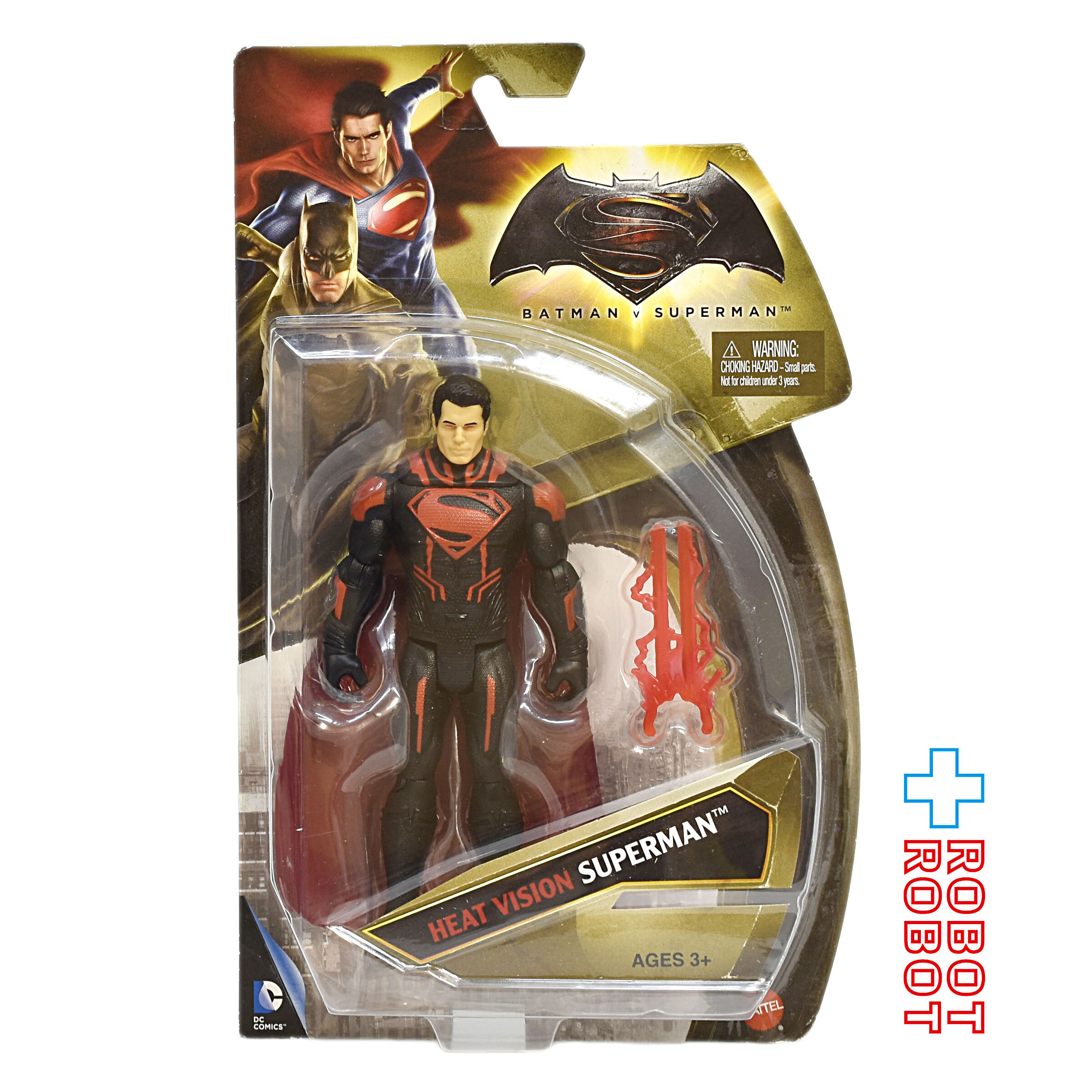マテル バットマン vs スーパーマン ジャスティスの誕生 ヒートビジョン スーパーマン 6インチ ベーシックアクションフィギュア 国内版 未開封 入荷写真