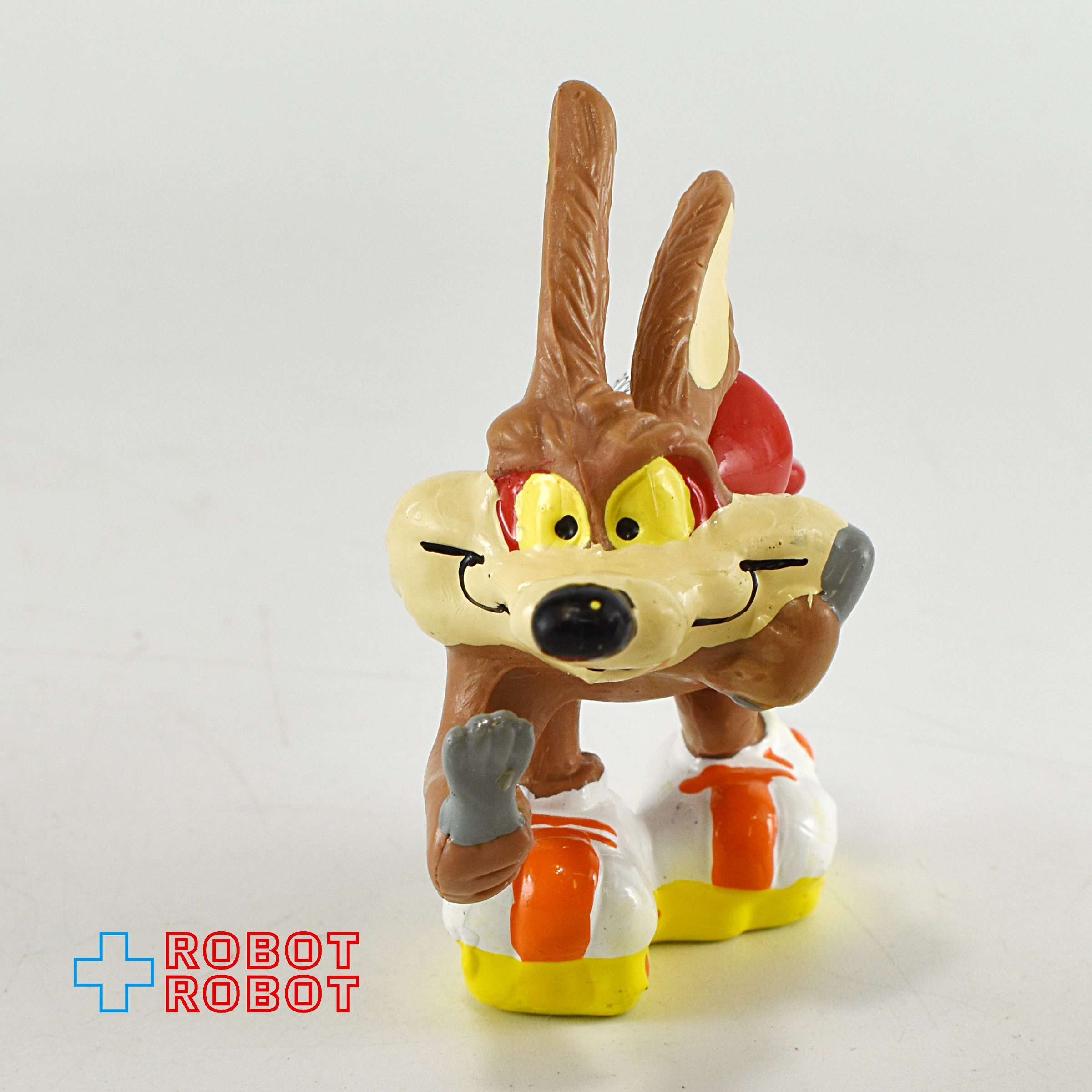 アプローズ ワーナーブラザーズ ルーニー・テューンズ ワイリー・コヨーテ アクメロケットスケート 薄茶色 PVC フィギュア 入荷写真