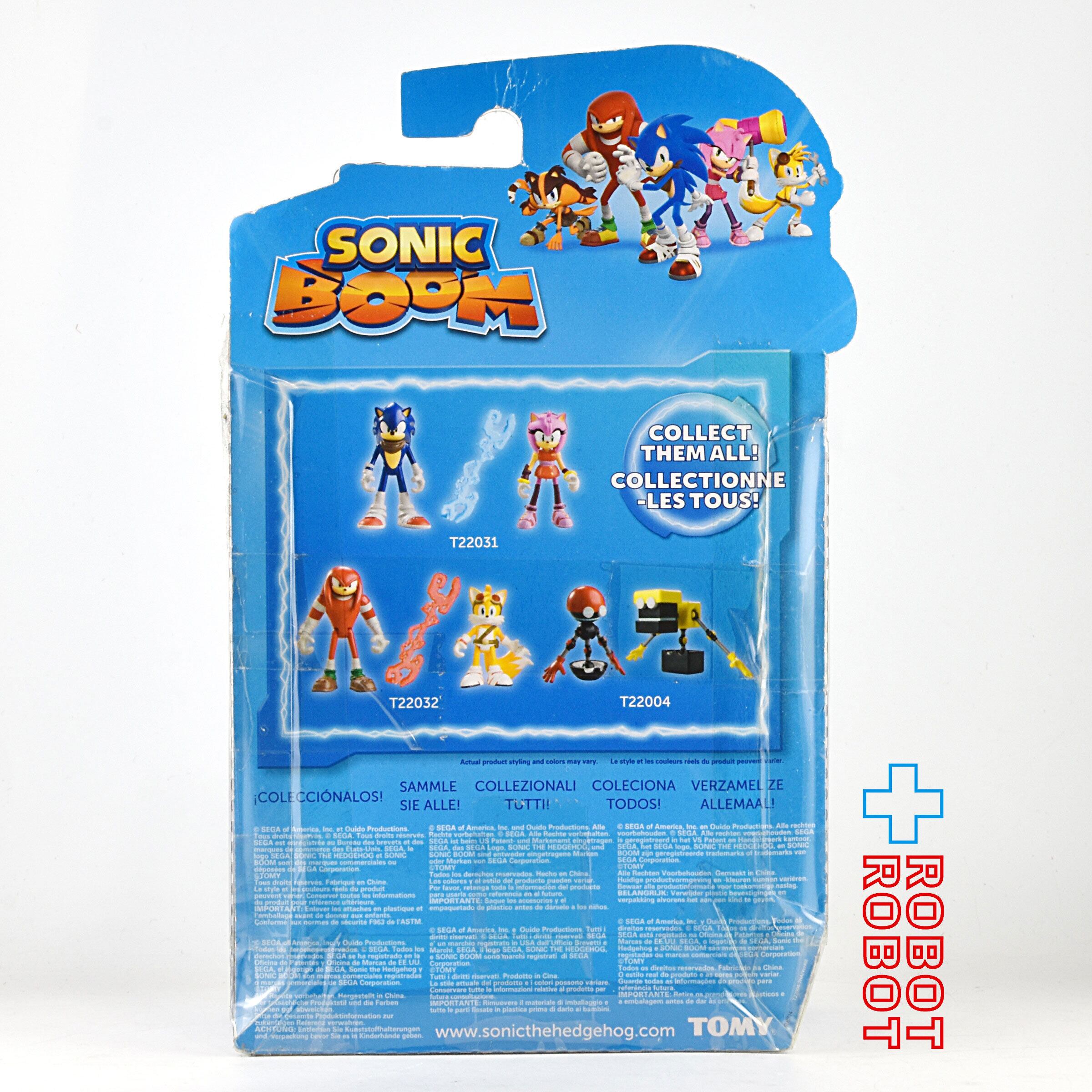 トミー ソニックブーム ソニック＆エミー 3インチ アクションフィギュア 未開封