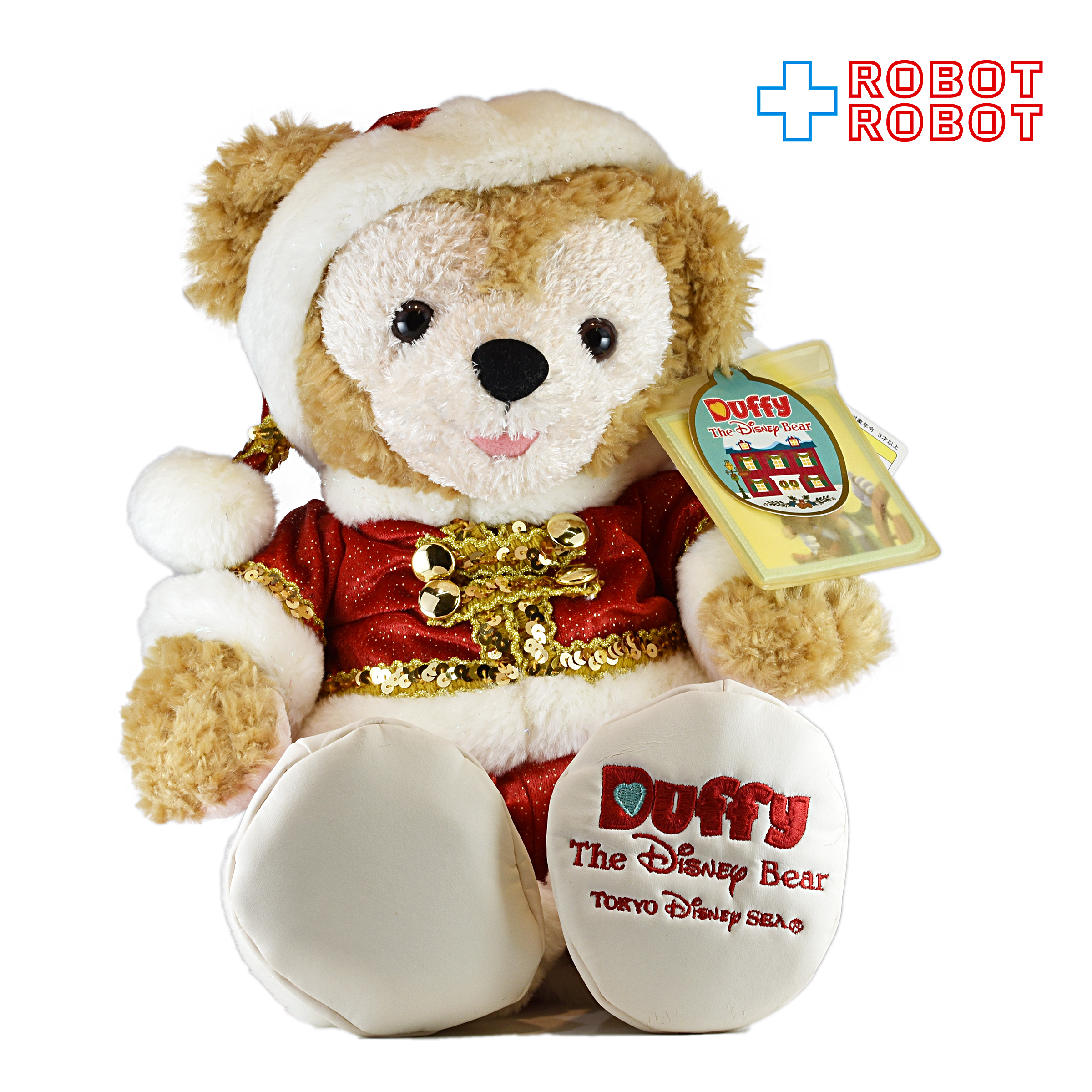 TDS 2009 ダッフィー クリスマス ぬいぐるみ オープンマウス 入荷写真