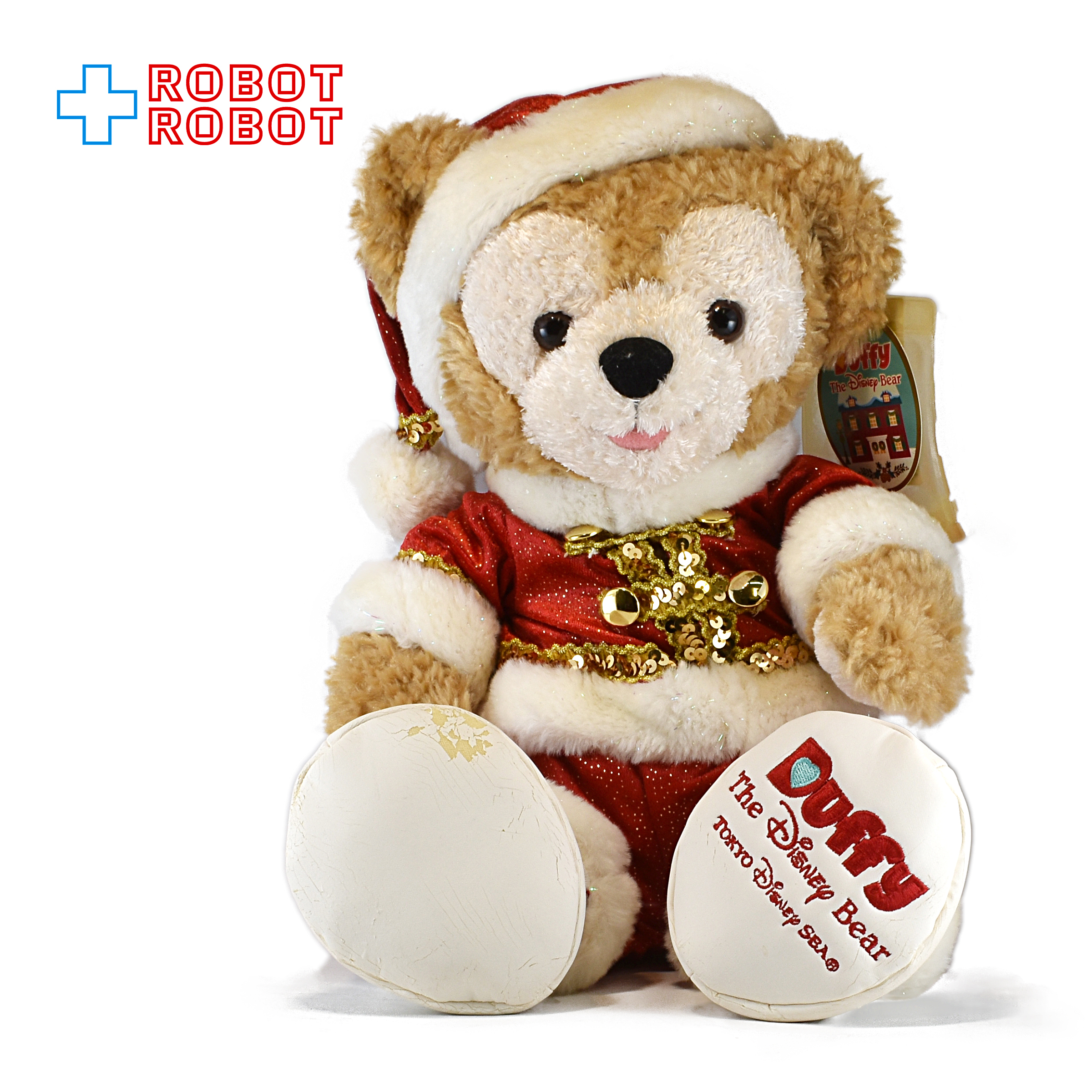 TDS 2009 ダッフィー クリスマス ぬいぐるみ オープンマウス 入荷写真