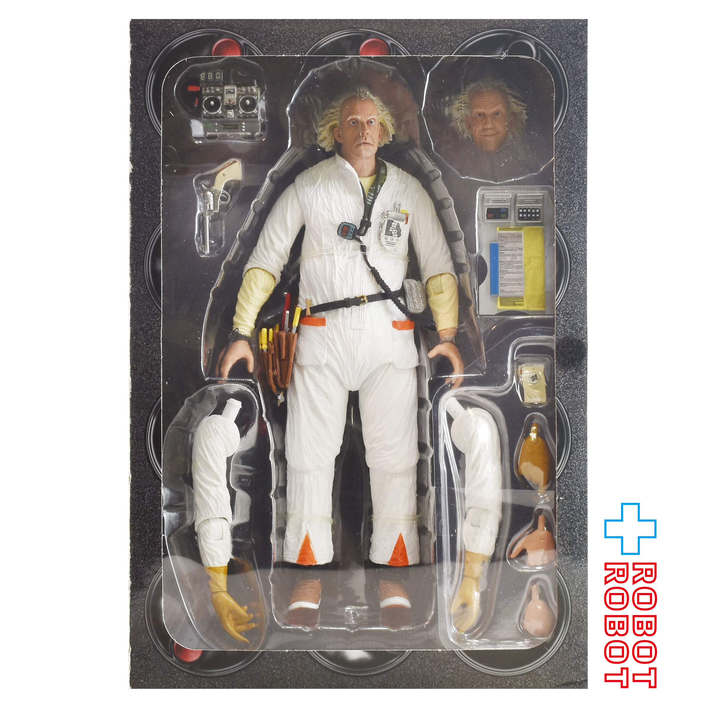 NECA バック・トゥ・ザ・フューチャー ドク エメット・ブラウン 1985 アルティメット 7インチ アクションフィギュア 未開封 入荷写真
