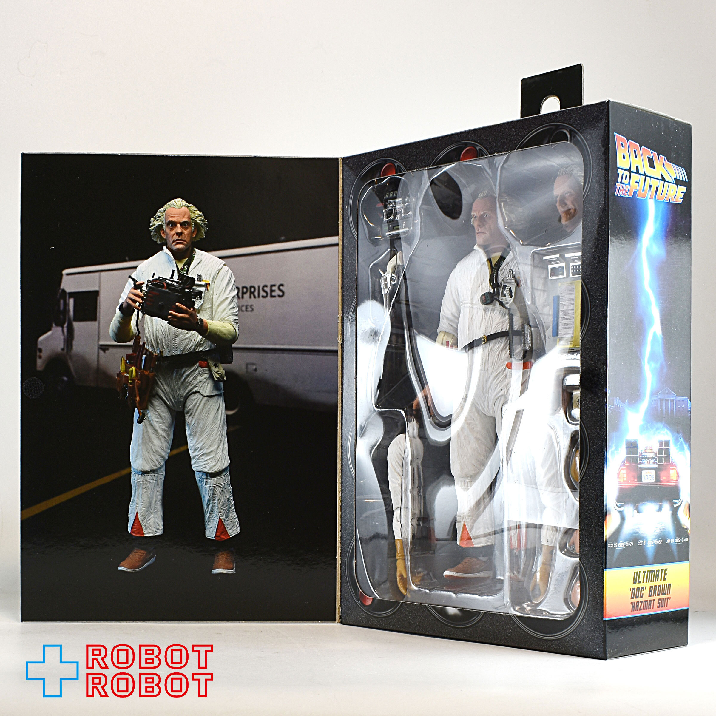 NECA バック・トゥ・ザ・フューチャー ドク エメット・ブラウン 1985 アルティメット 7インチ アクションフィギュア 未開封 入荷写真