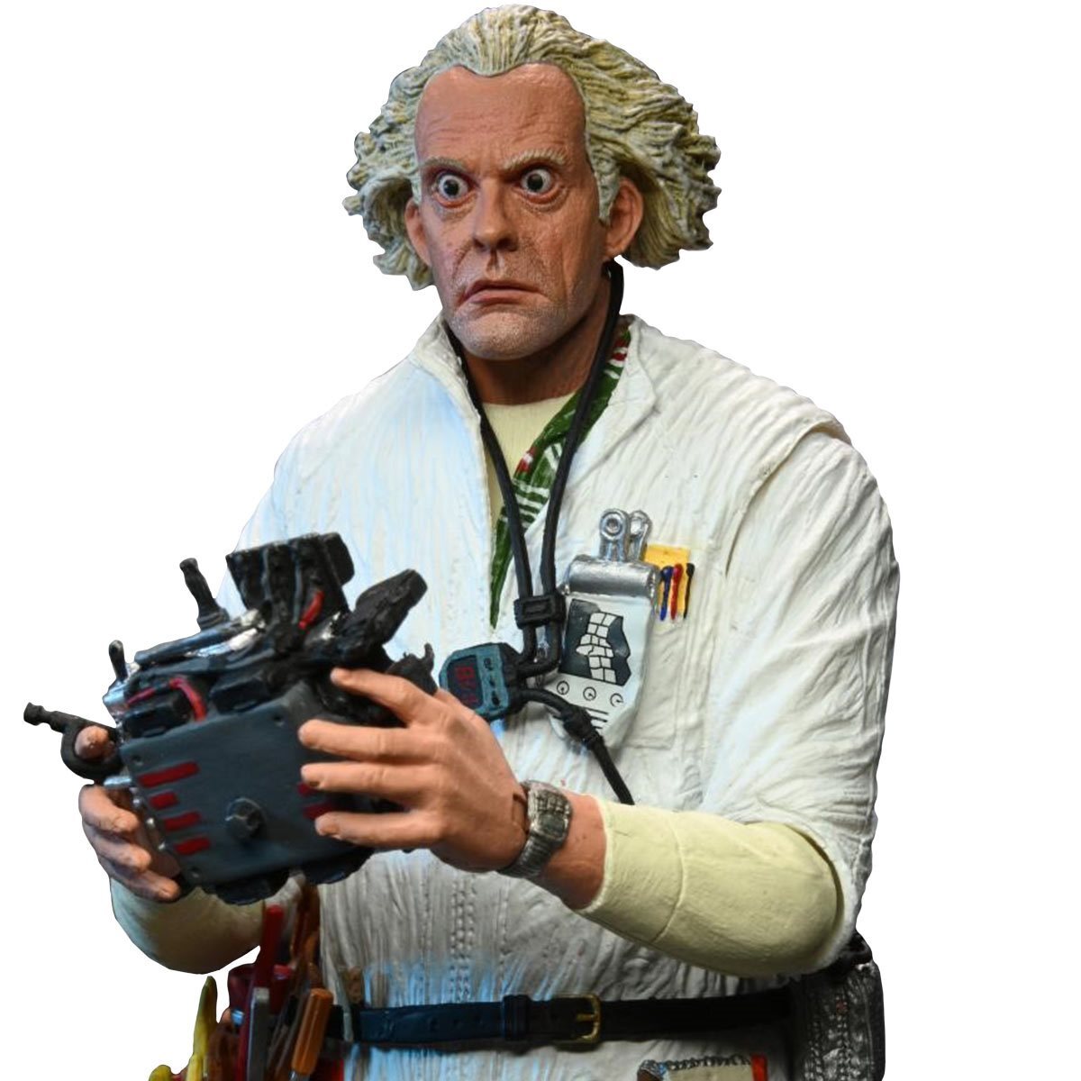 NECA バック・トゥ・ザ・フューチャー ドク エメット・ブラウン 1985 アルティメット 7インチ アクションフィギュア 未開封 入荷写真