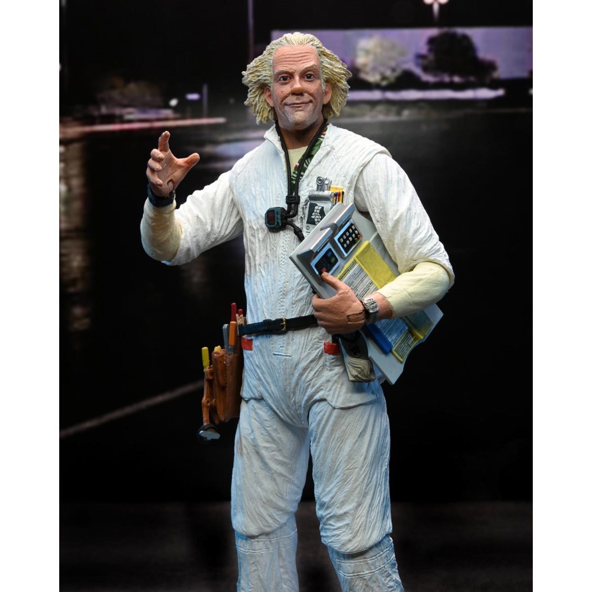 NECA バック・トゥ・ザ・フューチャー ドク エメット・ブラウン 1985 アルティメット 7インチ アクションフィギュア 未開封 入荷写真