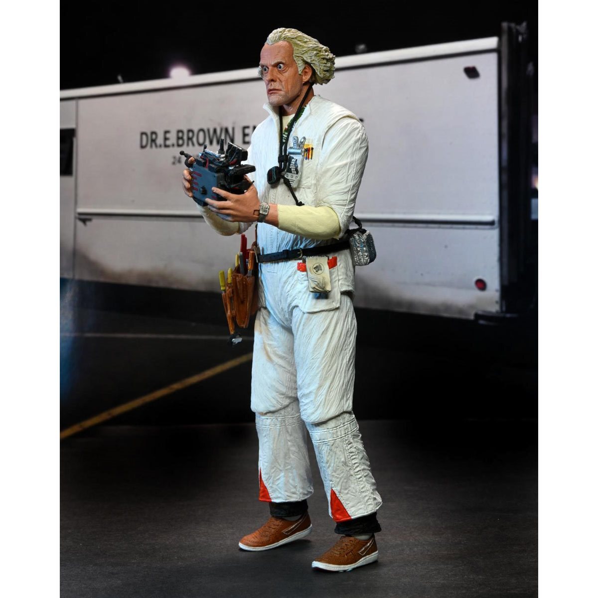 NECA バック・トゥ・ザ・フューチャー ドク エメット・ブラウン 1985 アルティメット 7インチ アクションフィギュア 未開封 入荷写真
