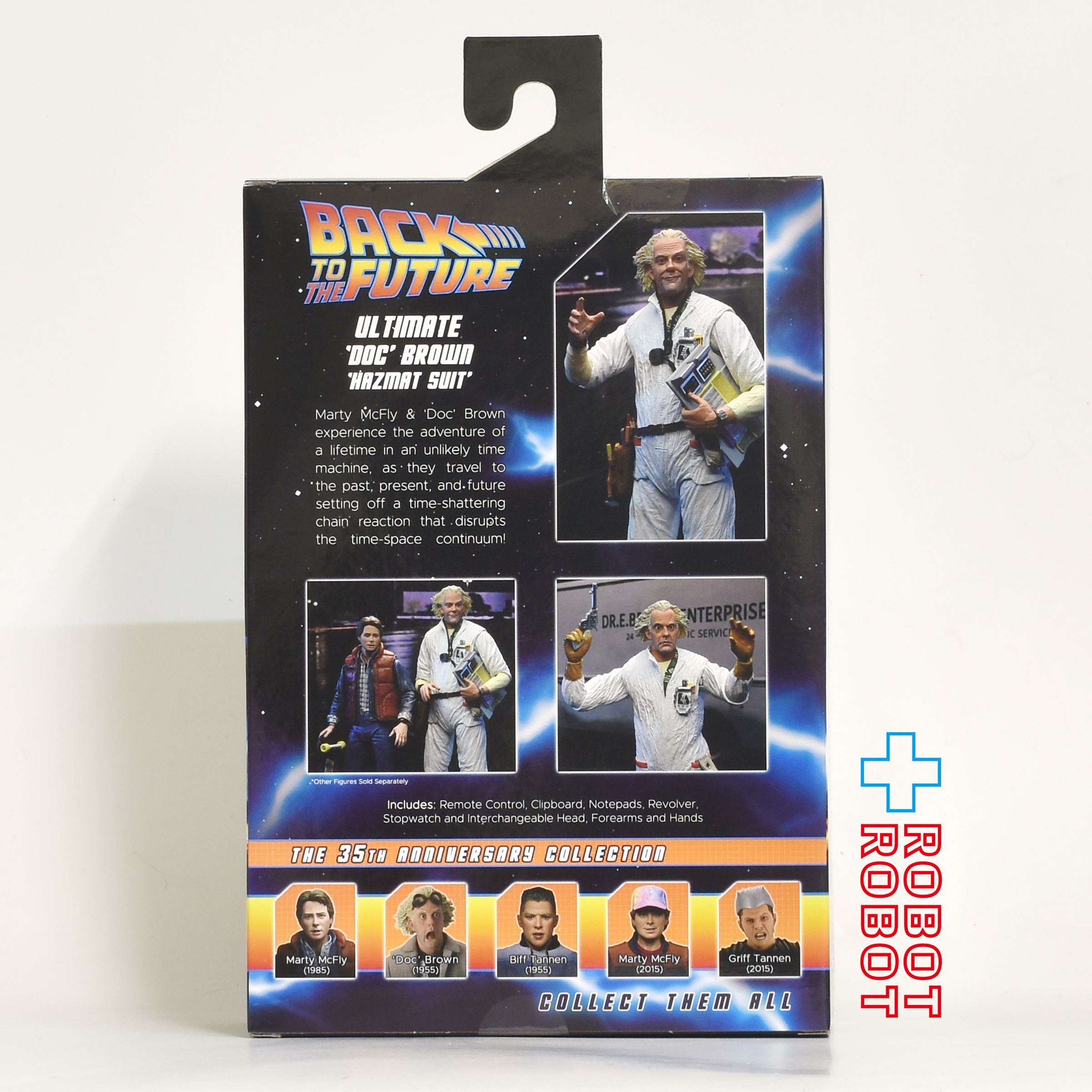 NECA バック・トゥ・ザ・フューチャー ドク エメット・ブラウン 1985 アルティメット 7インチ アクションフィギュア 未開封 入荷写真