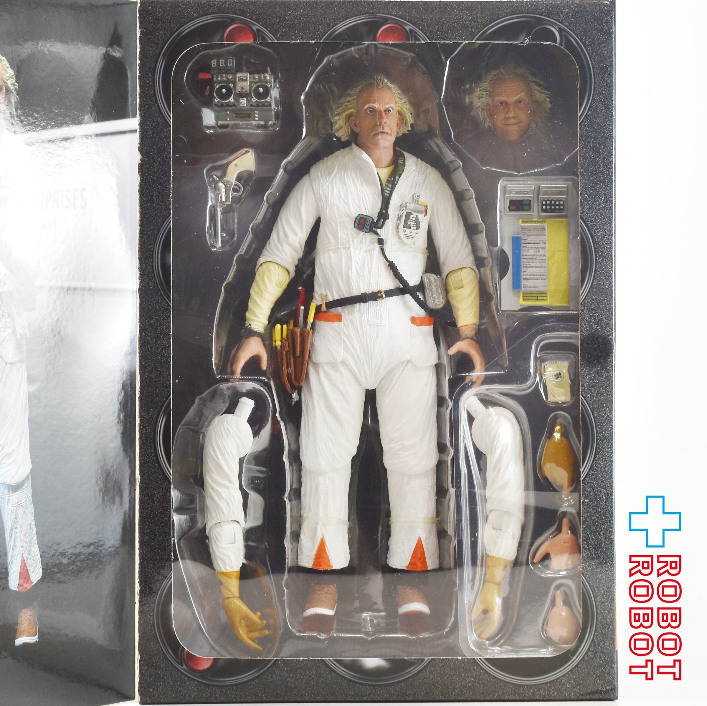 NECA バック・トゥ・ザ・フューチャー ドク エメット・ブラウン 1985 アルティメット 7インチ アクションフィギュア 未開封 入荷写真