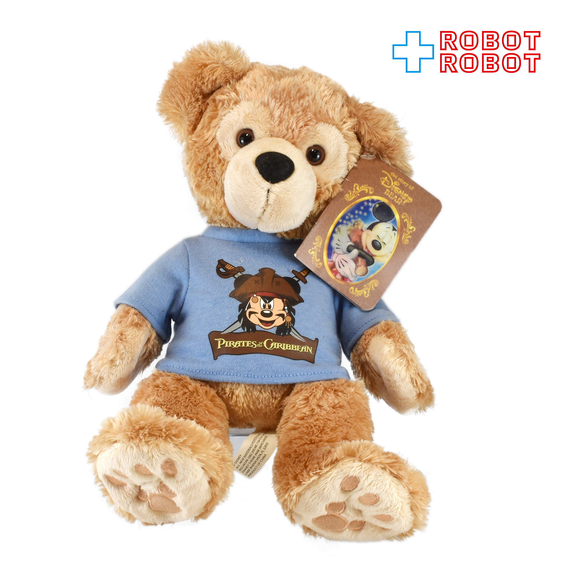 WDW ダッフィー パイレーツ Tシャツ ぬいぐるみ 入荷写真