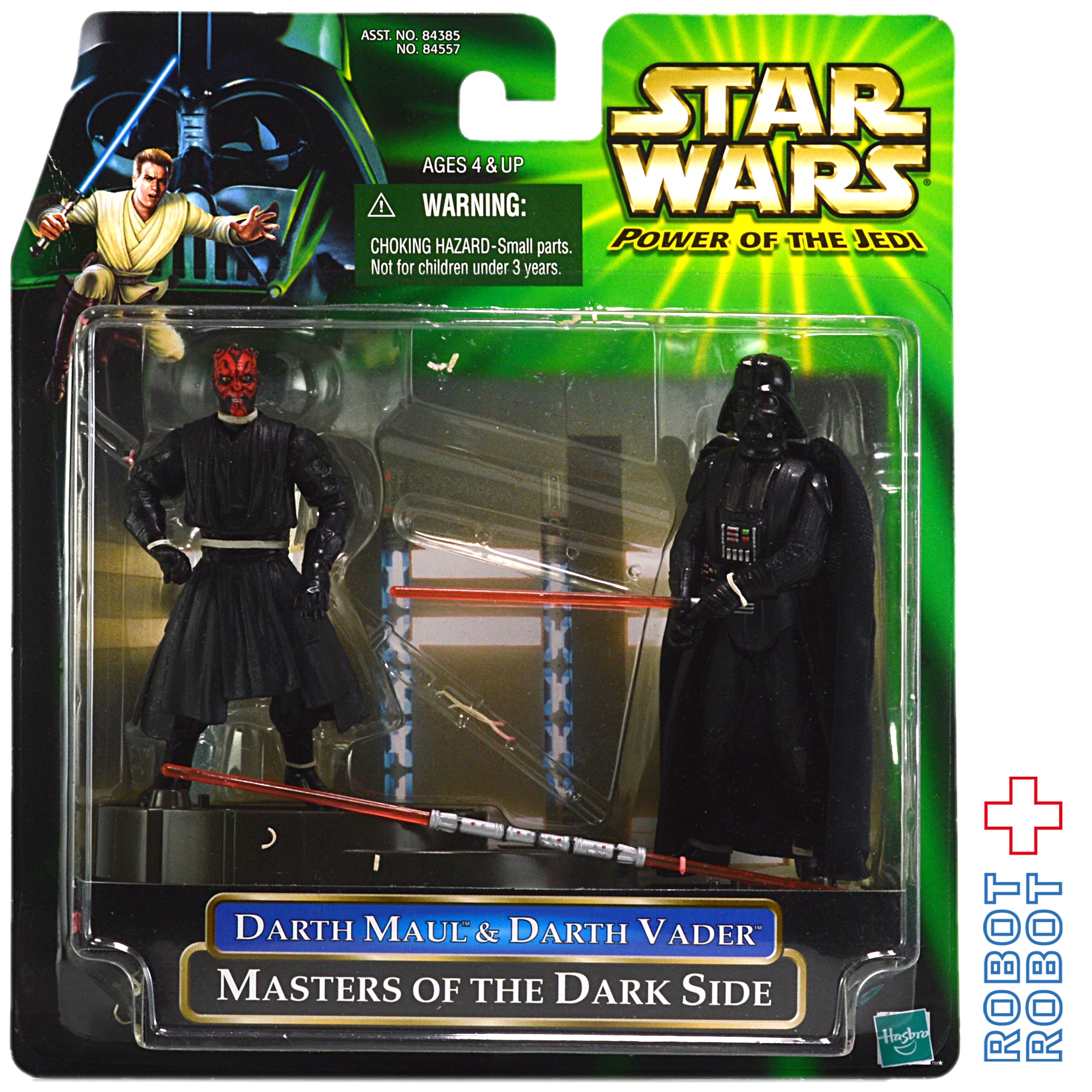 スター・ウォーズ POTJ ダース・モール＆ダース・ベイダー マスター・オブ・ザ・ダークサイド アクションフィギュア 国内版 ※難有り