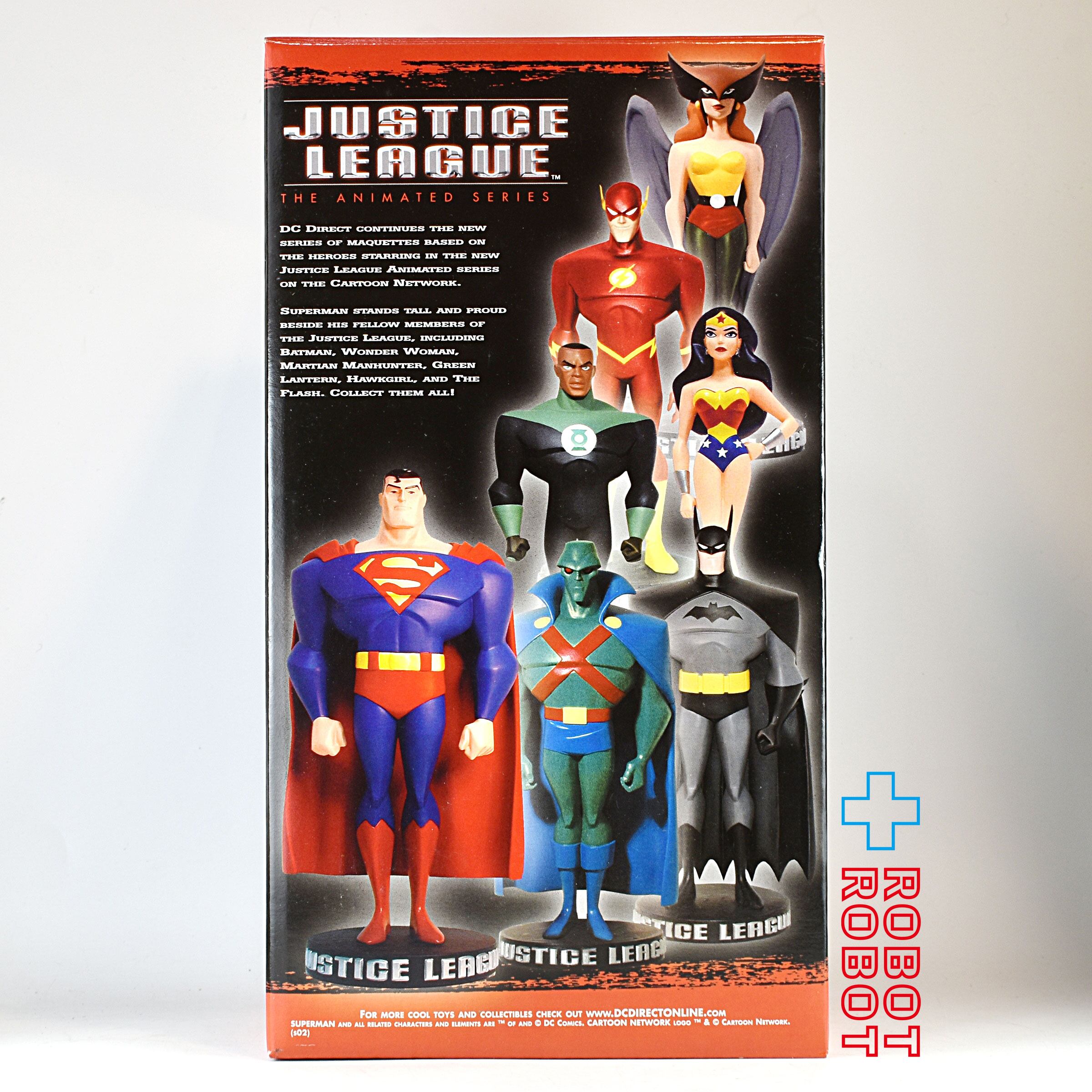 DCダイレクト ジャスティス・リーグ スーパーマン アニメイテッドシリーズ マケット スタチュー 箱入 入荷写真