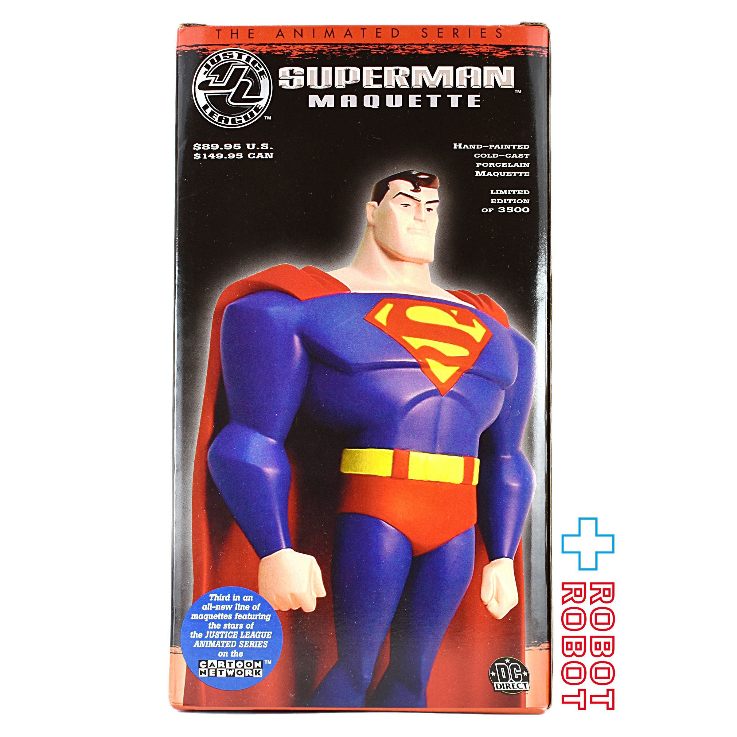 DCダイレクト ジャスティス・リーグ スーパーマン アニメイテッドシリーズ マケット スタチュー 箱入 入荷写真