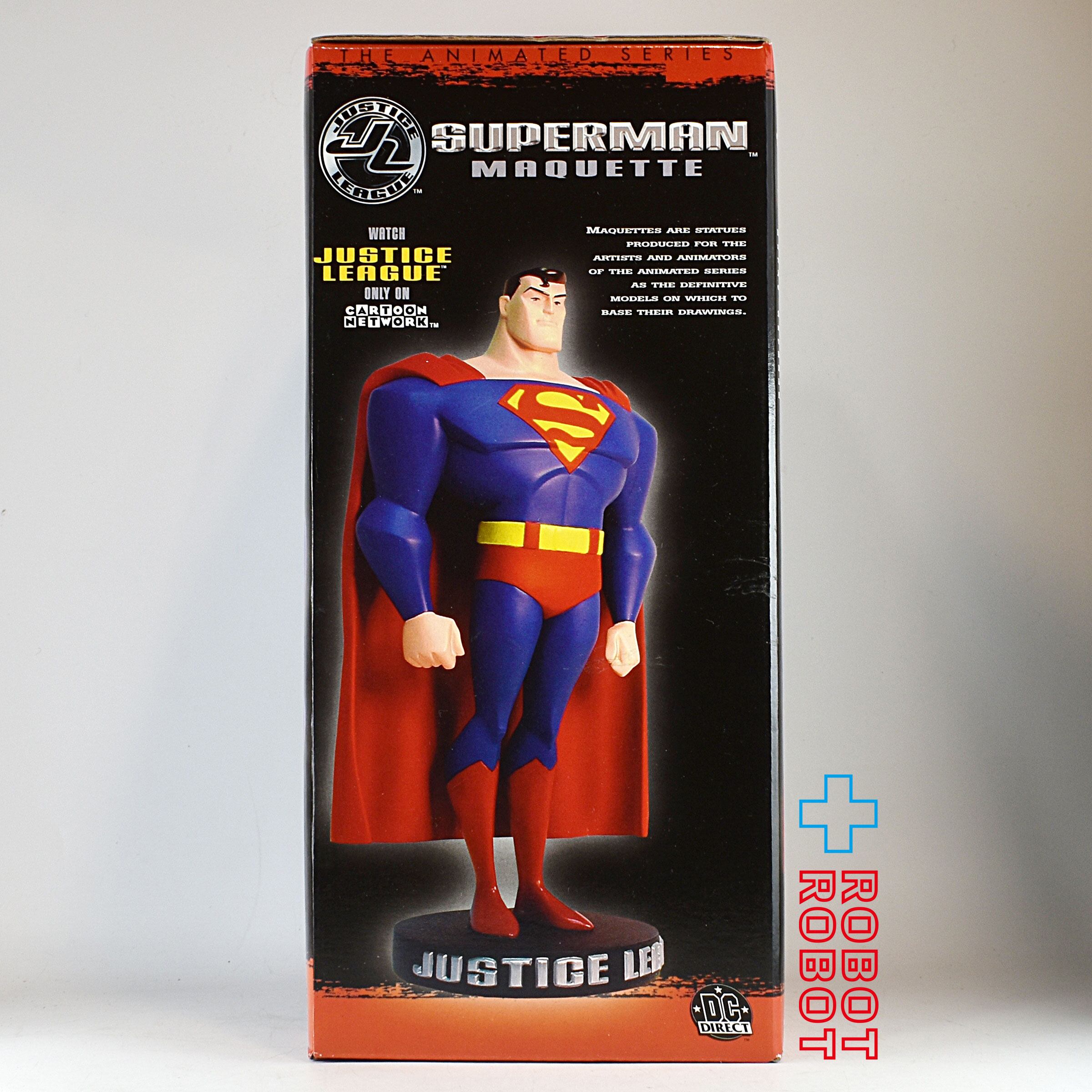 DCダイレクト ジャスティス・リーグ スーパーマン アニメイテッドシリーズ マケット スタチュー 箱入 入荷写真