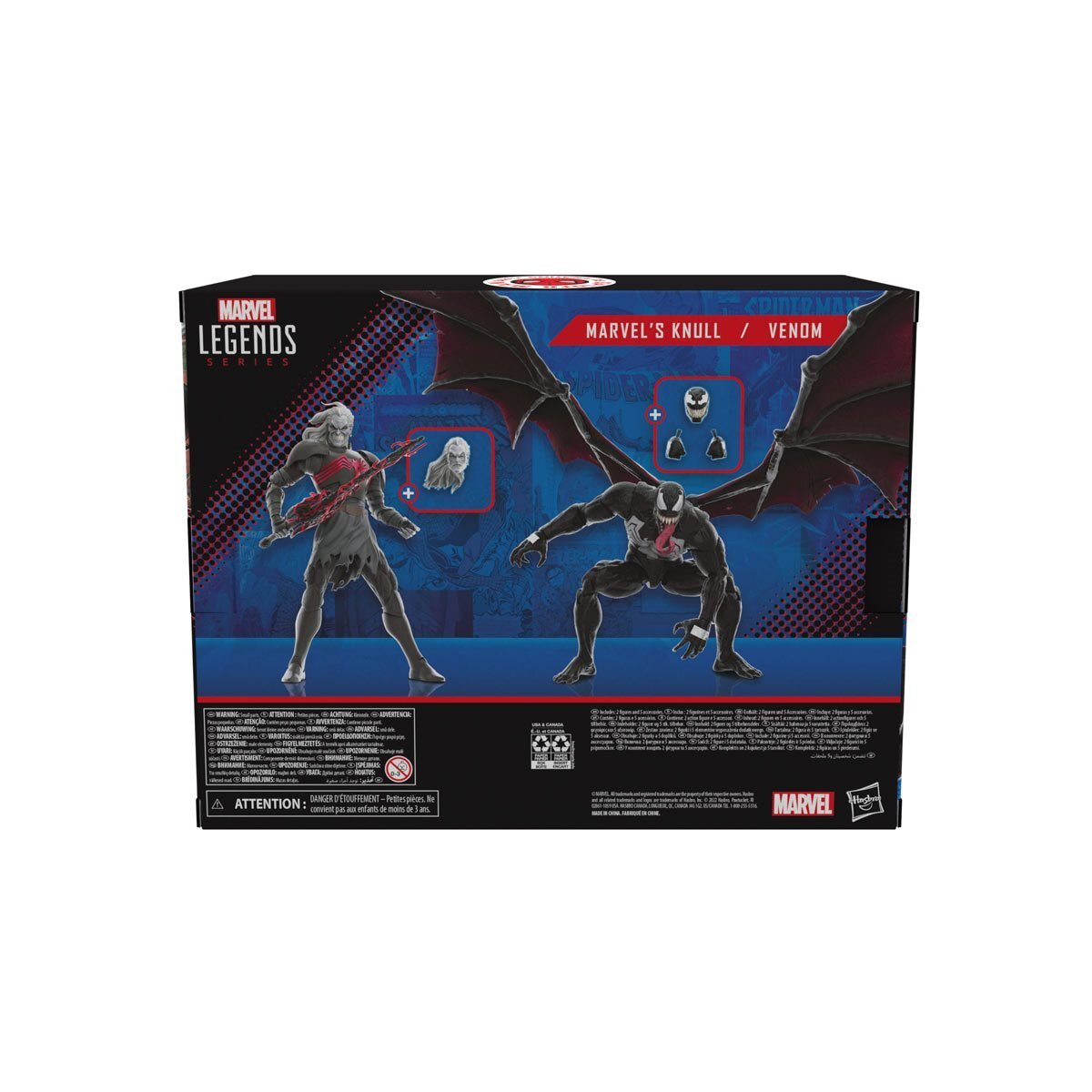マーベルレジェンド キング・イン・ブラック ヌル & ヴェノム アクションフィギュア 未開封 入荷写真