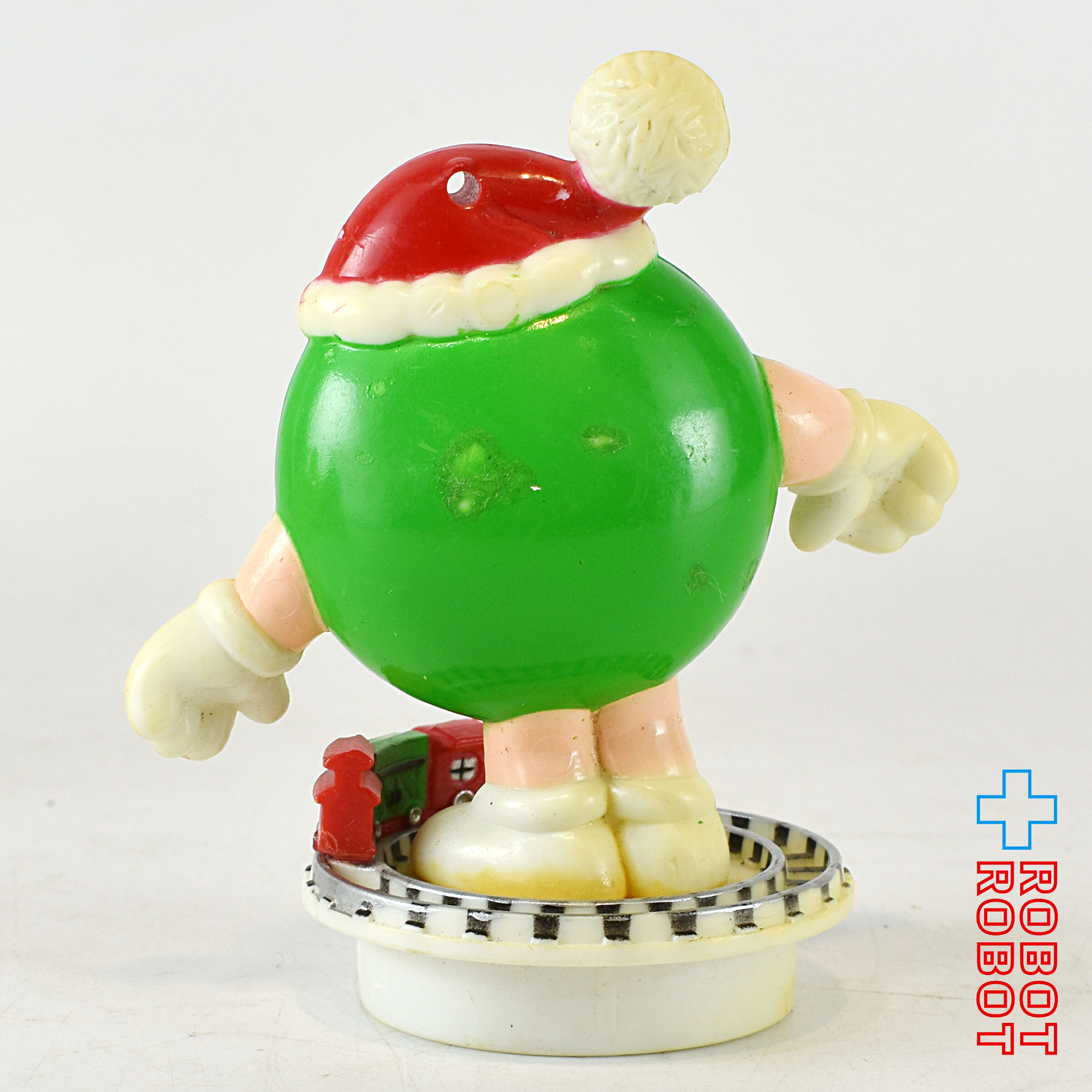 M&M's 1995 サンタハット グリーン クリスマスオーナメント 企業物 入荷写真