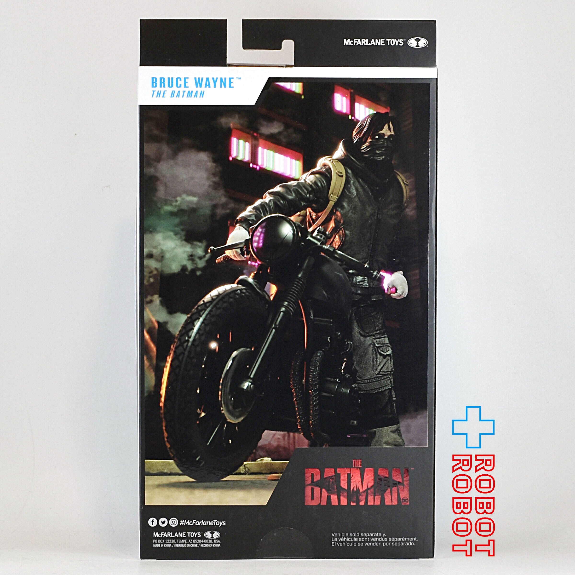 マクファーレン・トイズ DCマルチバース 7インチ #121 ザ・バットマン ブルース・ウェイン ドリフター マスクド アクションフィギュア US版 未開封 入荷写真