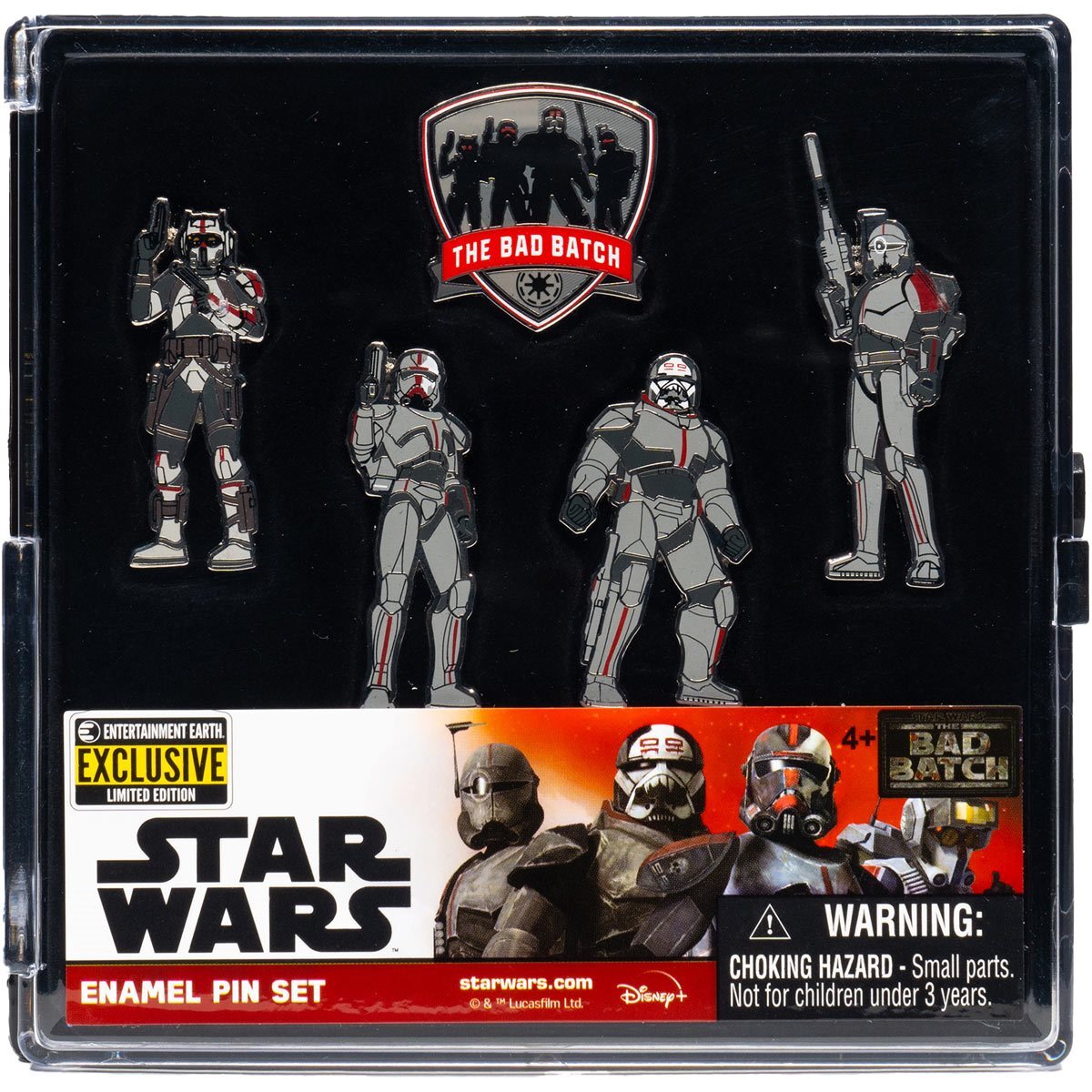 スター・ウォーズ バッド・バッチ エナメルピン ５個入 未開封 入荷写真