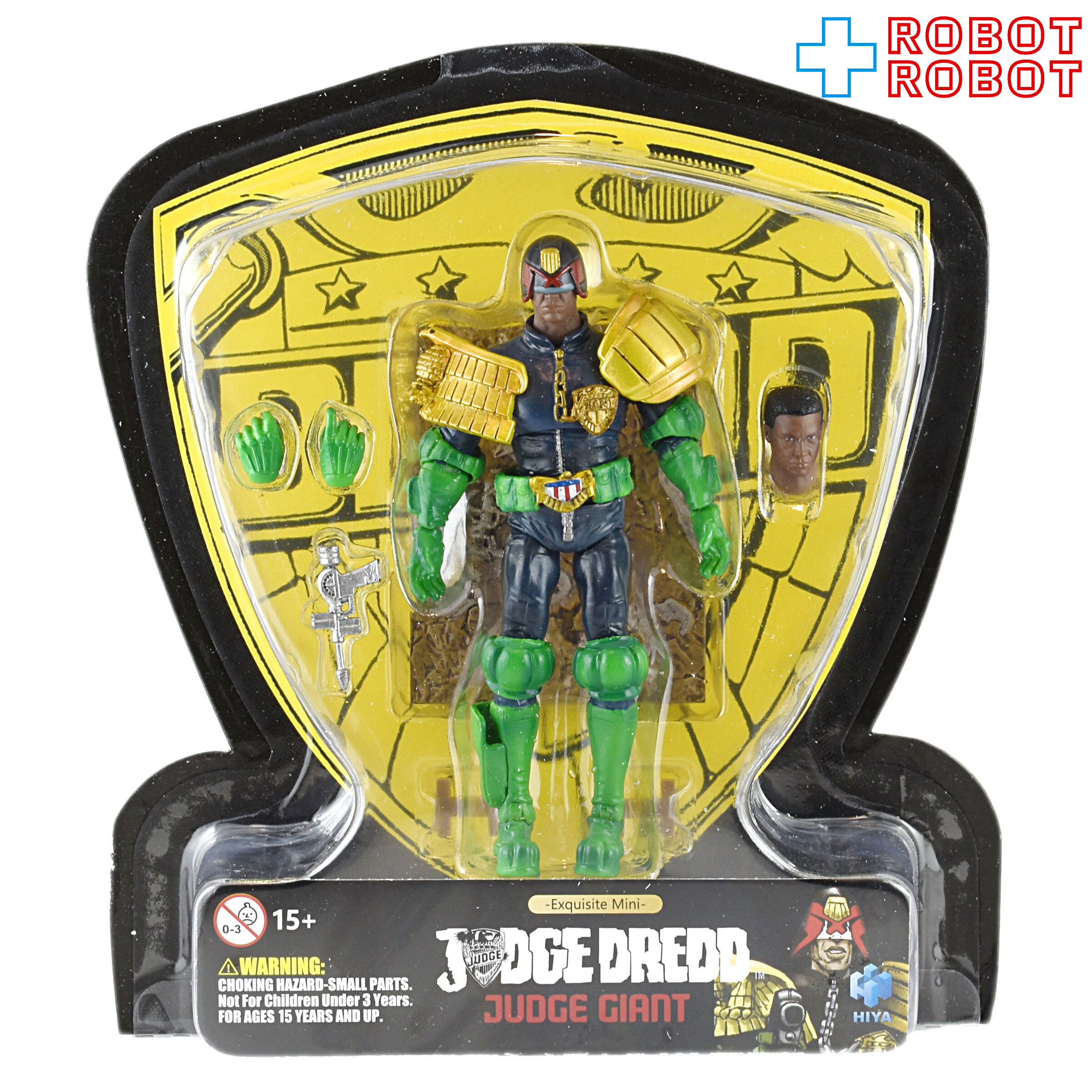 ハイヤトイズ ジャッジ・ドレッド 1/18 ジャッジジャイアント アクションフィギュア 未開封 入荷写真