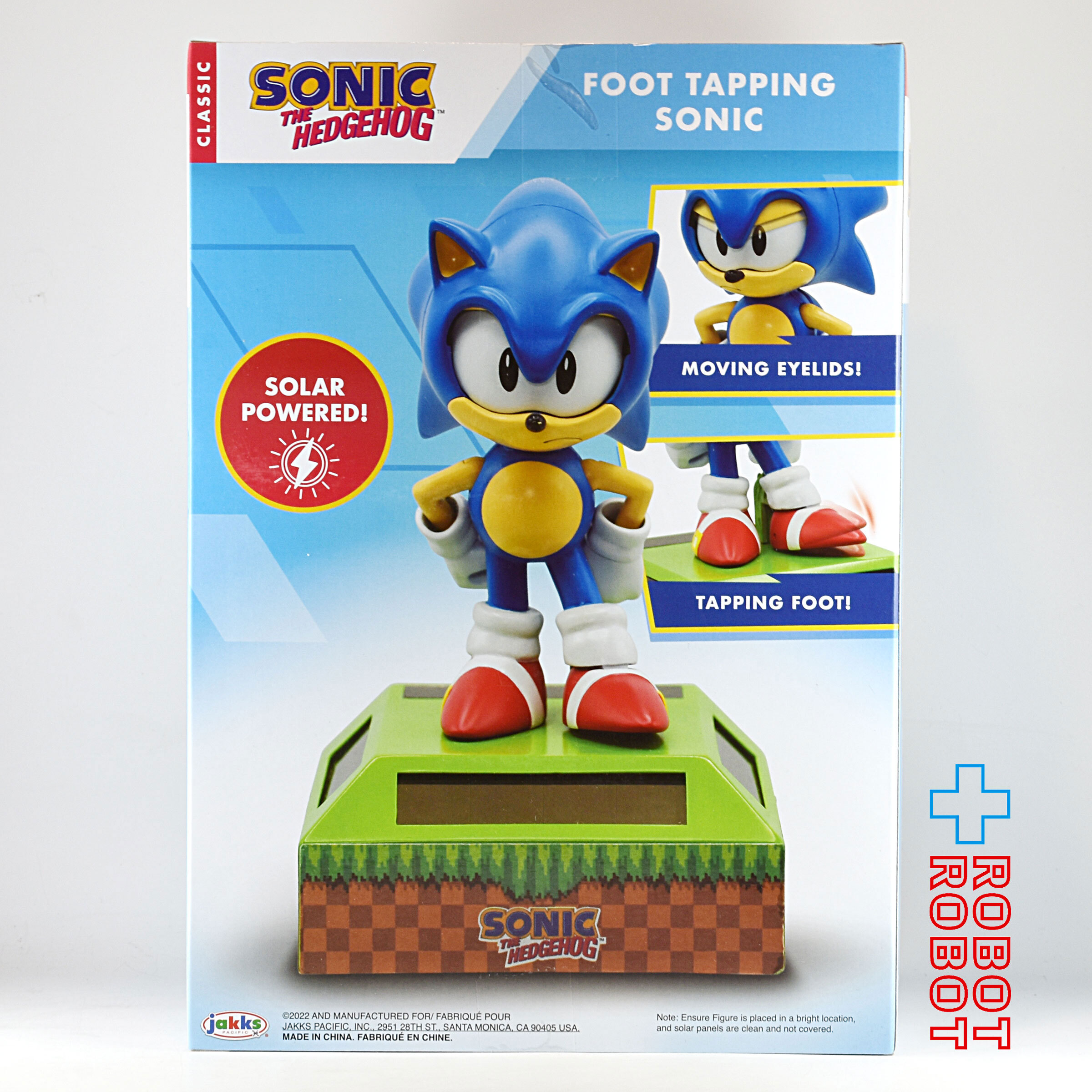 ソニック・ザ・ヘッジホッグ ソーラーパワー フットタッピング フィギュア 未開封 入荷写真