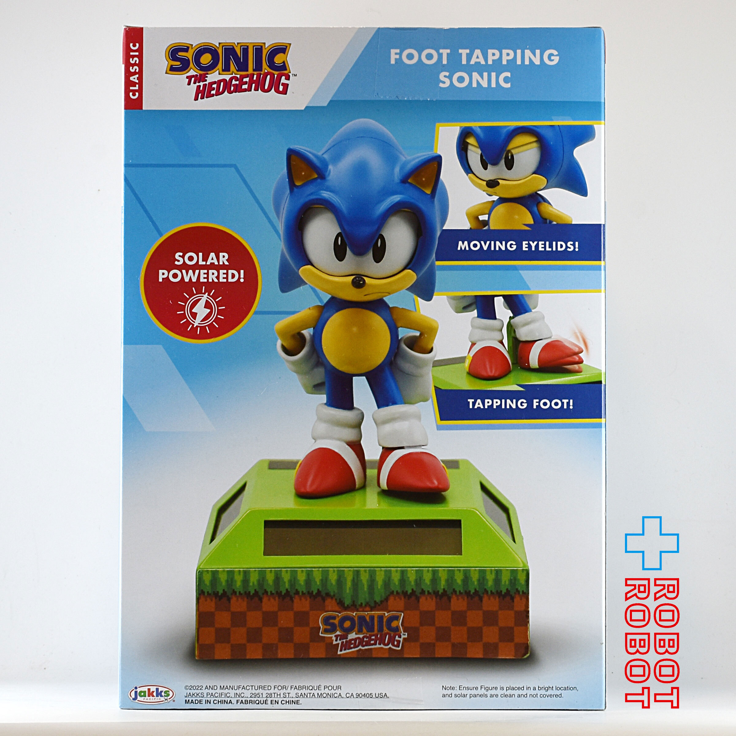ソニック・ザ・ヘッジホッグ ソーラーパワー フットタッピング フィギュア 未開封 入荷写真