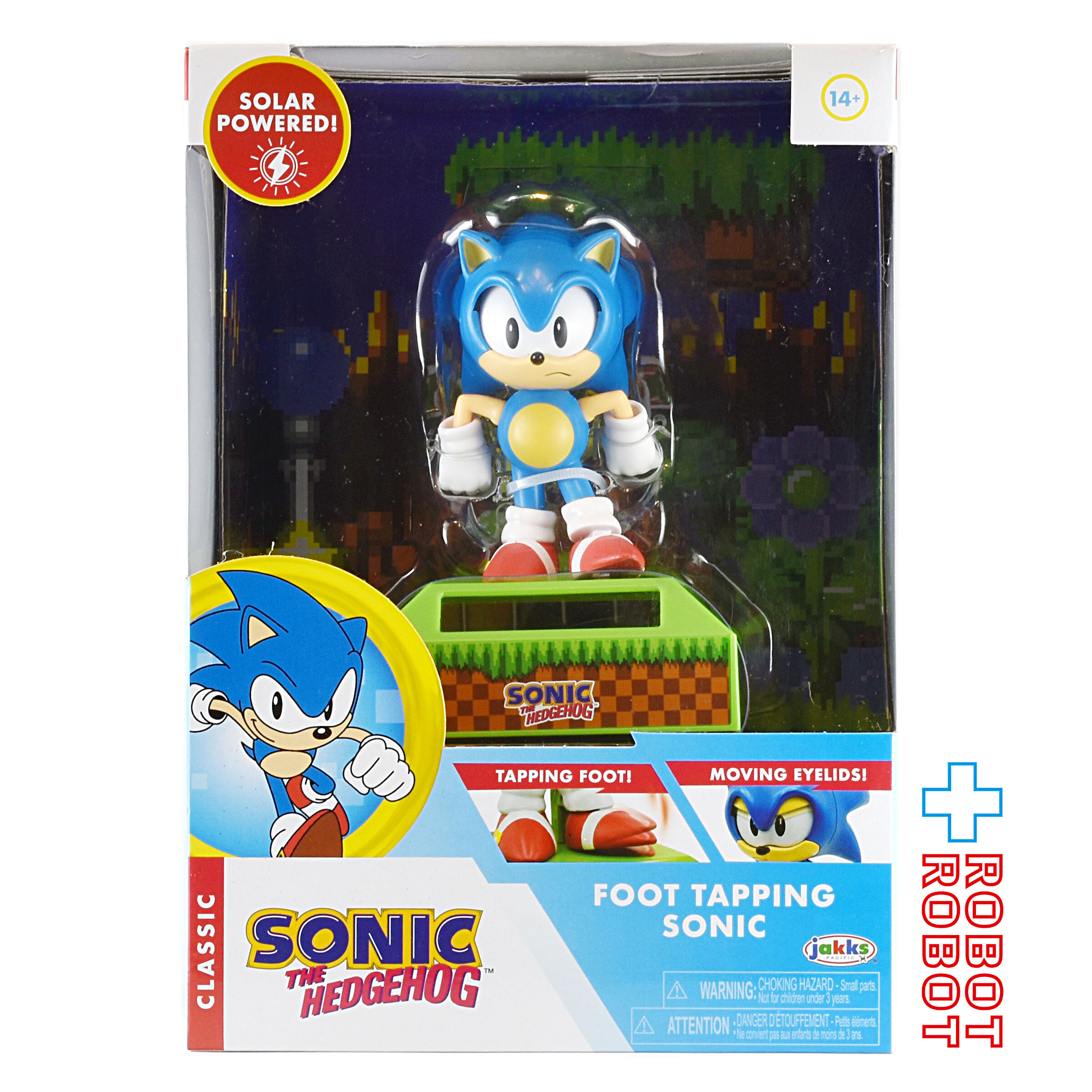 ソニック・ザ・ヘッジホッグ ソーラーパワー フットタッピング フィギュア 未開封 入荷写真