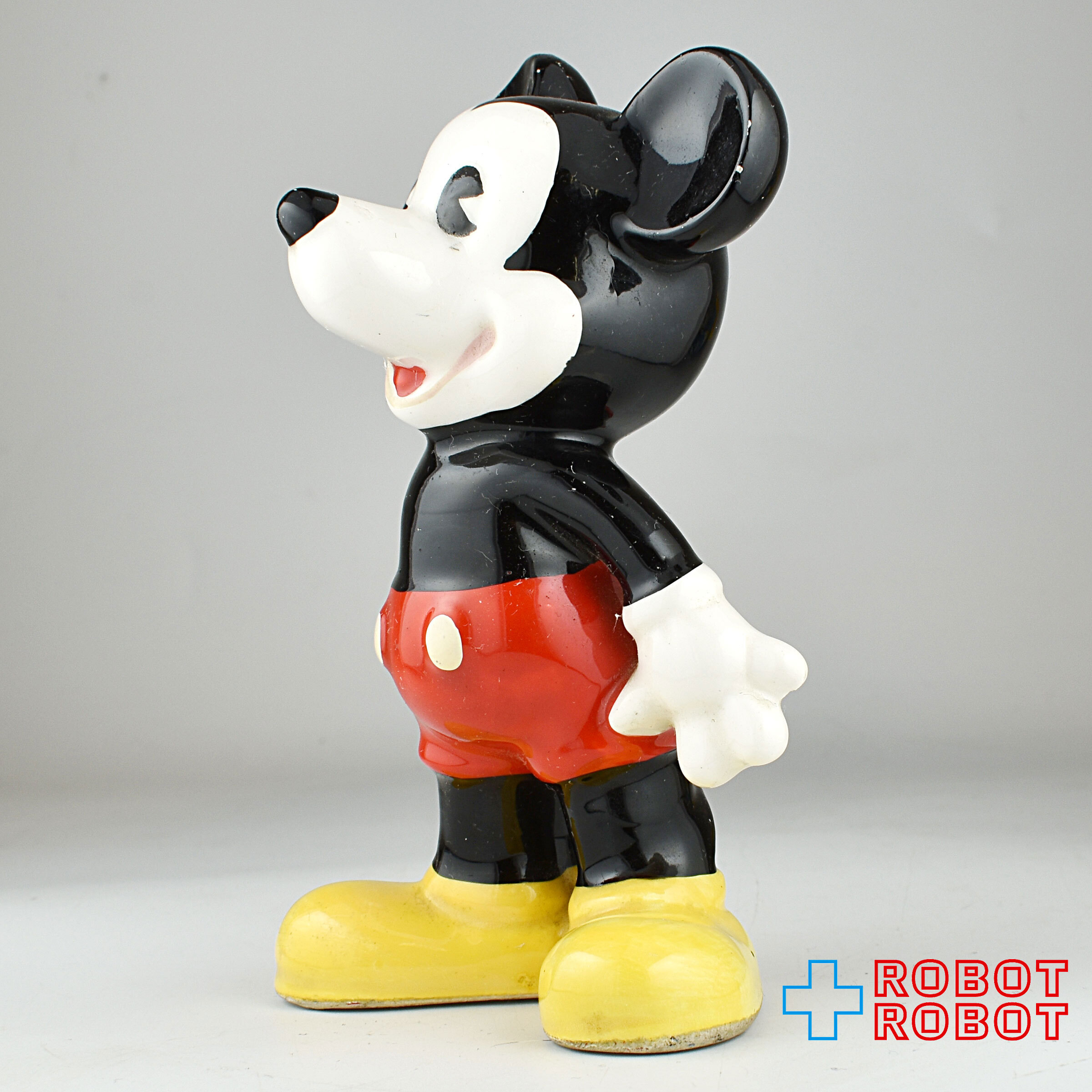 TDL 東京ディズニーランド ミッキーマウス 陶器 フィギュアリン 片手あげ 入荷写真