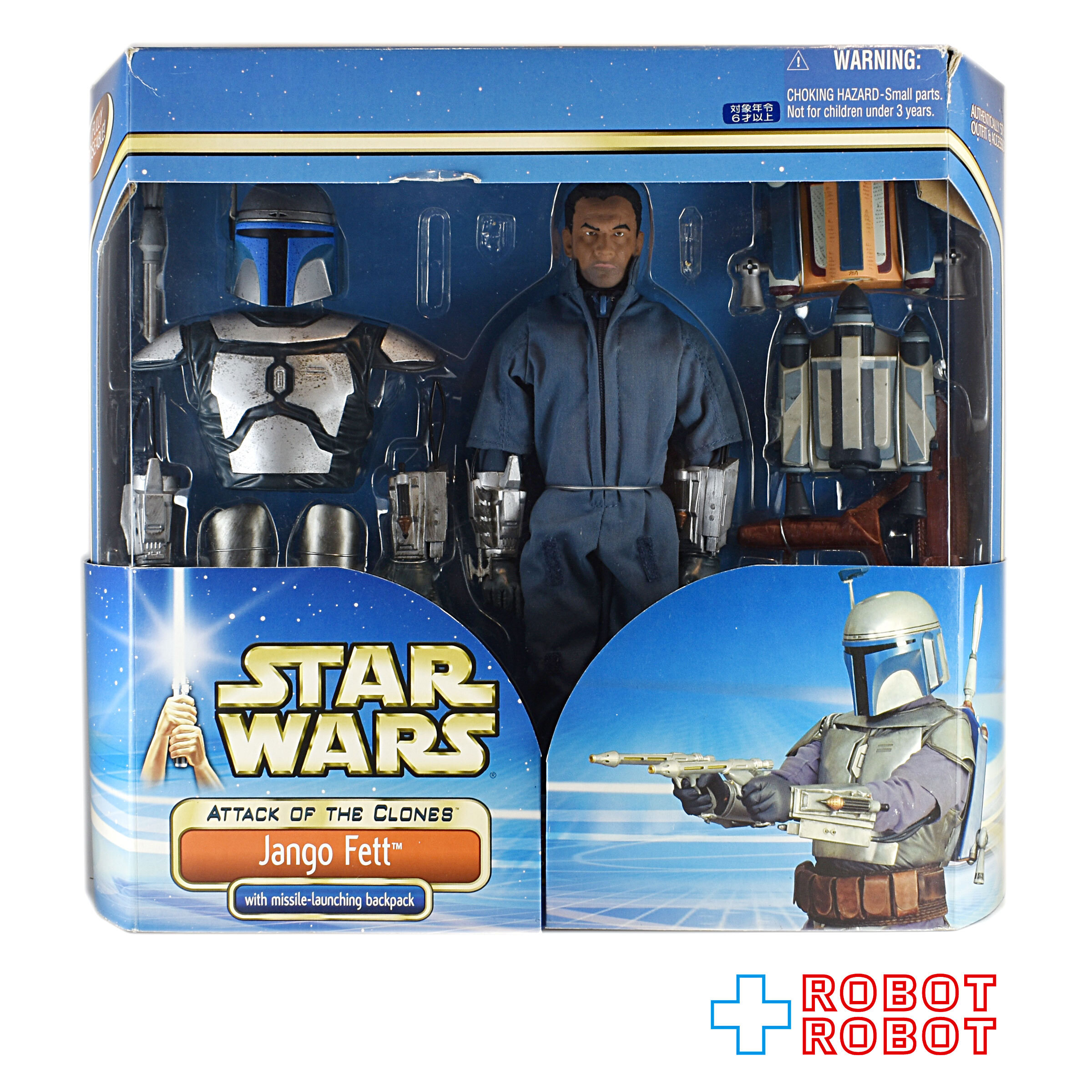 ハズブロ スター・ウォーズ エピソード2 12インチ フィギュア ジャンゴ・フェット 未開封 入荷写真