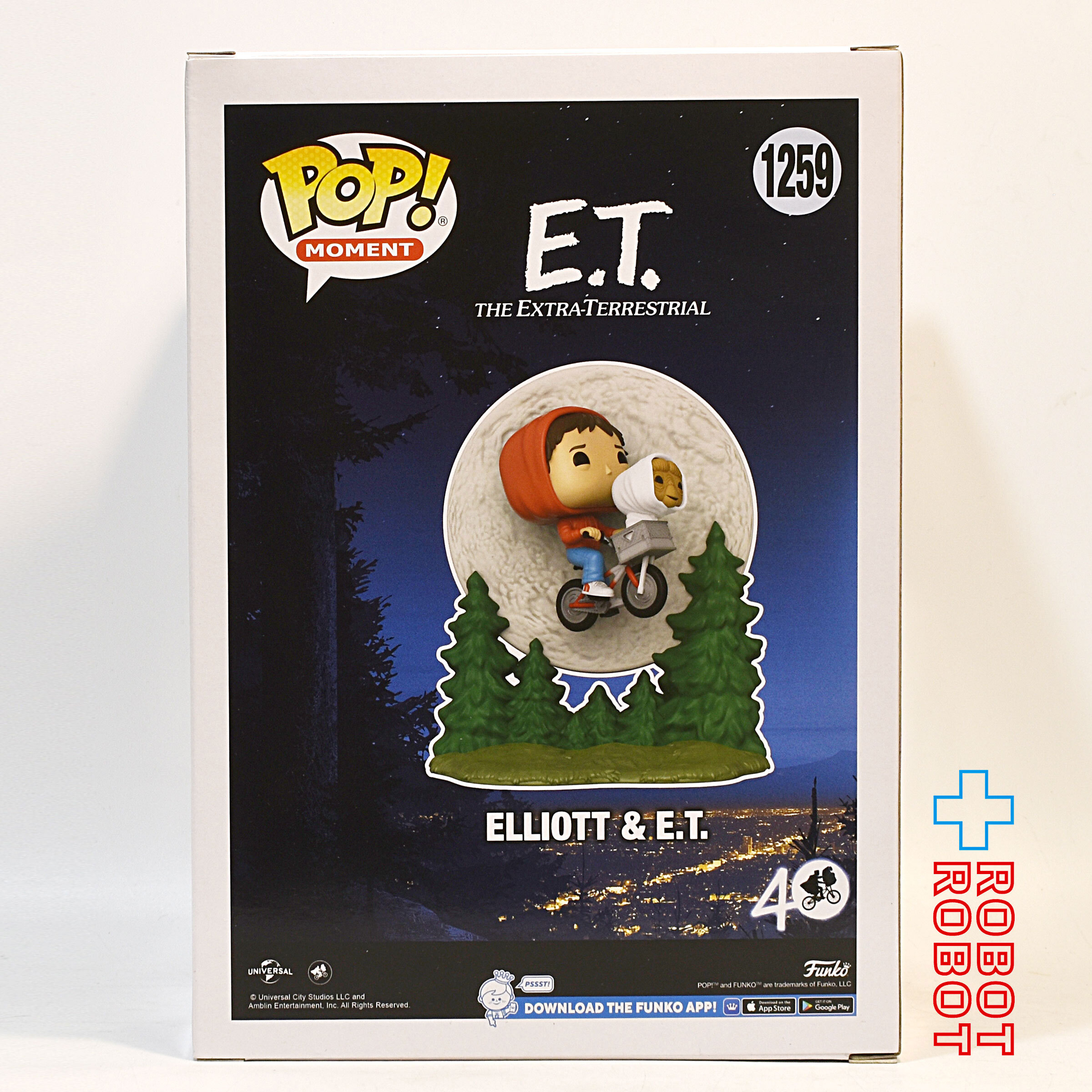 ファンコ POP! モーメント 1259 E.T. 40th エリオットとE.T. ビニールフィギュア 箱入未開封 入荷写真