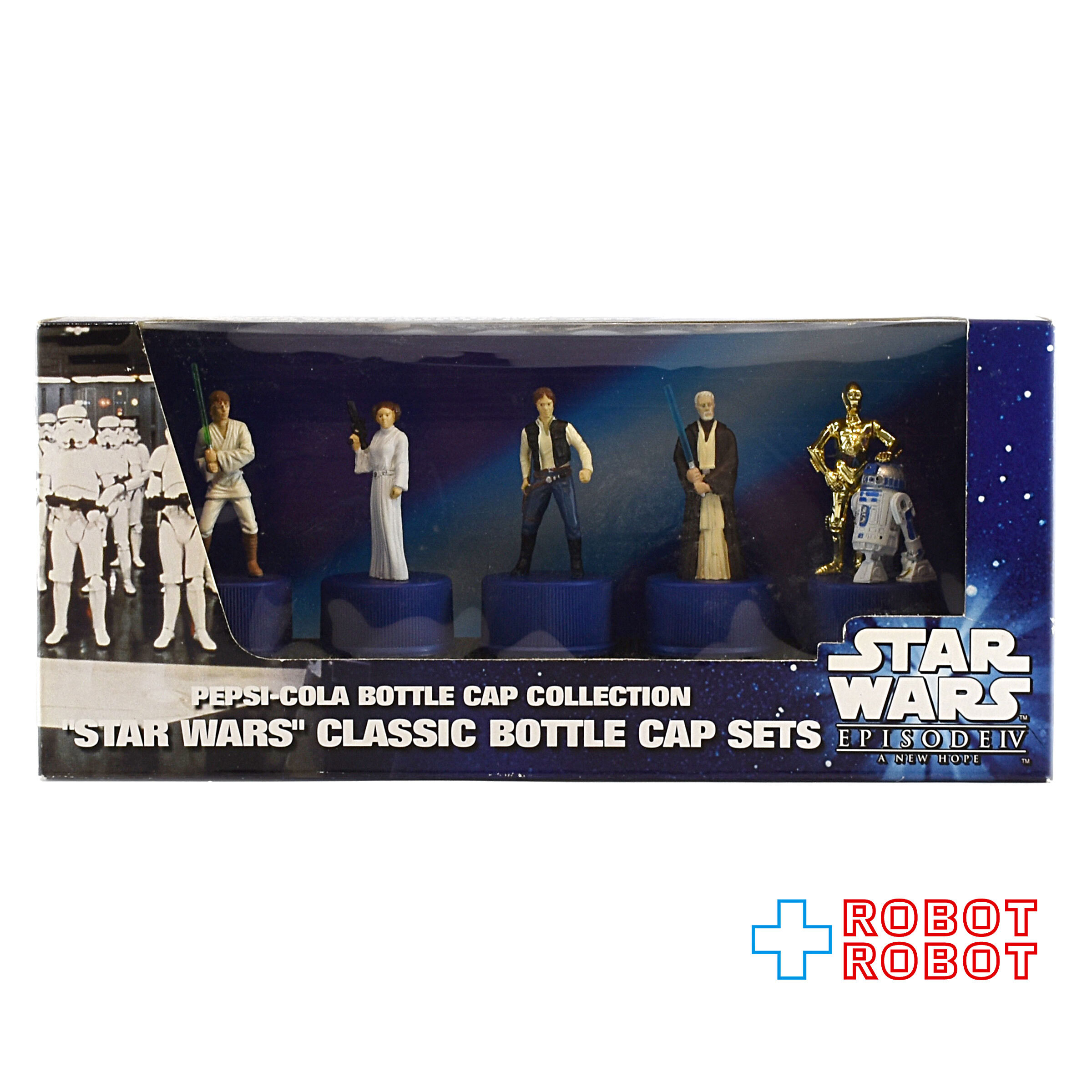 ペプシコーラ ボトルキャップコレクション スター・ウォーズ クラシックボトルキャップセット No.1 エピソード4 新たなる希望 未開封 入荷写真