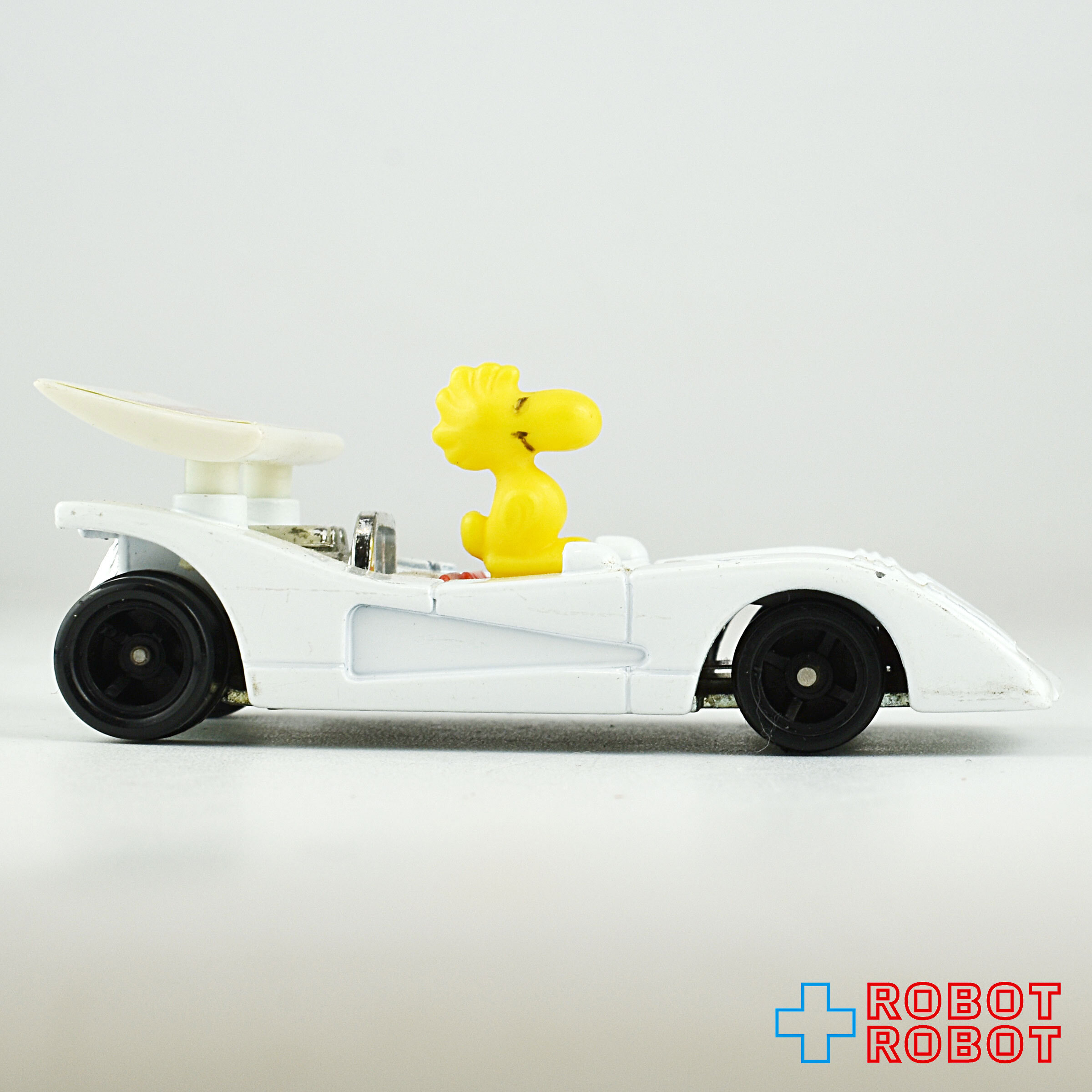 スヌーピー ウッドストック・イン・ホワイトレーサー ダイキャスト ミニカー メイド・イン・ホンコン ルース 入荷写真