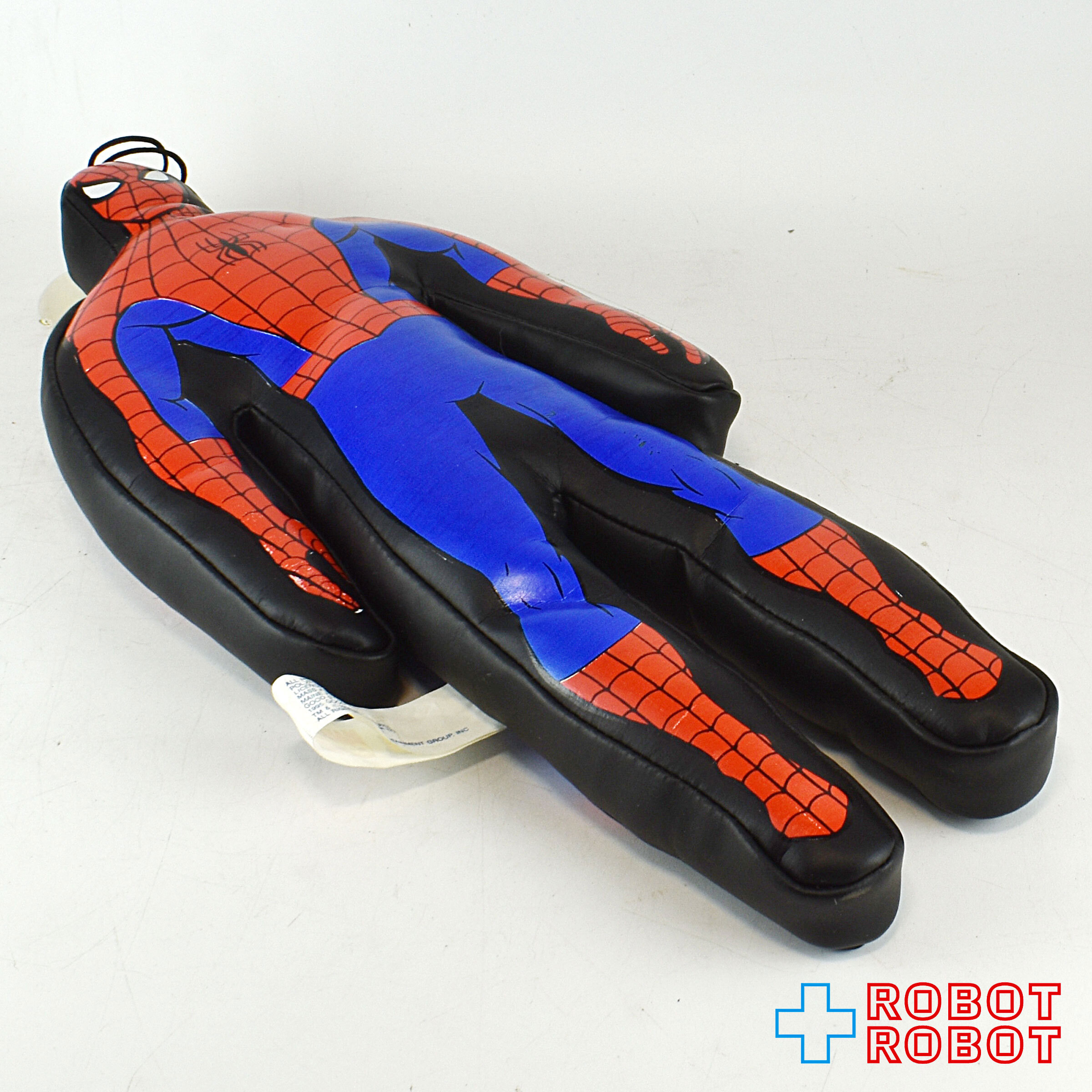 GOODSTUFF マーベル スパイダーマン 18.5センチ 吸盤付きダイカット ぬいぐるみ人形 黒 1995 入荷写真