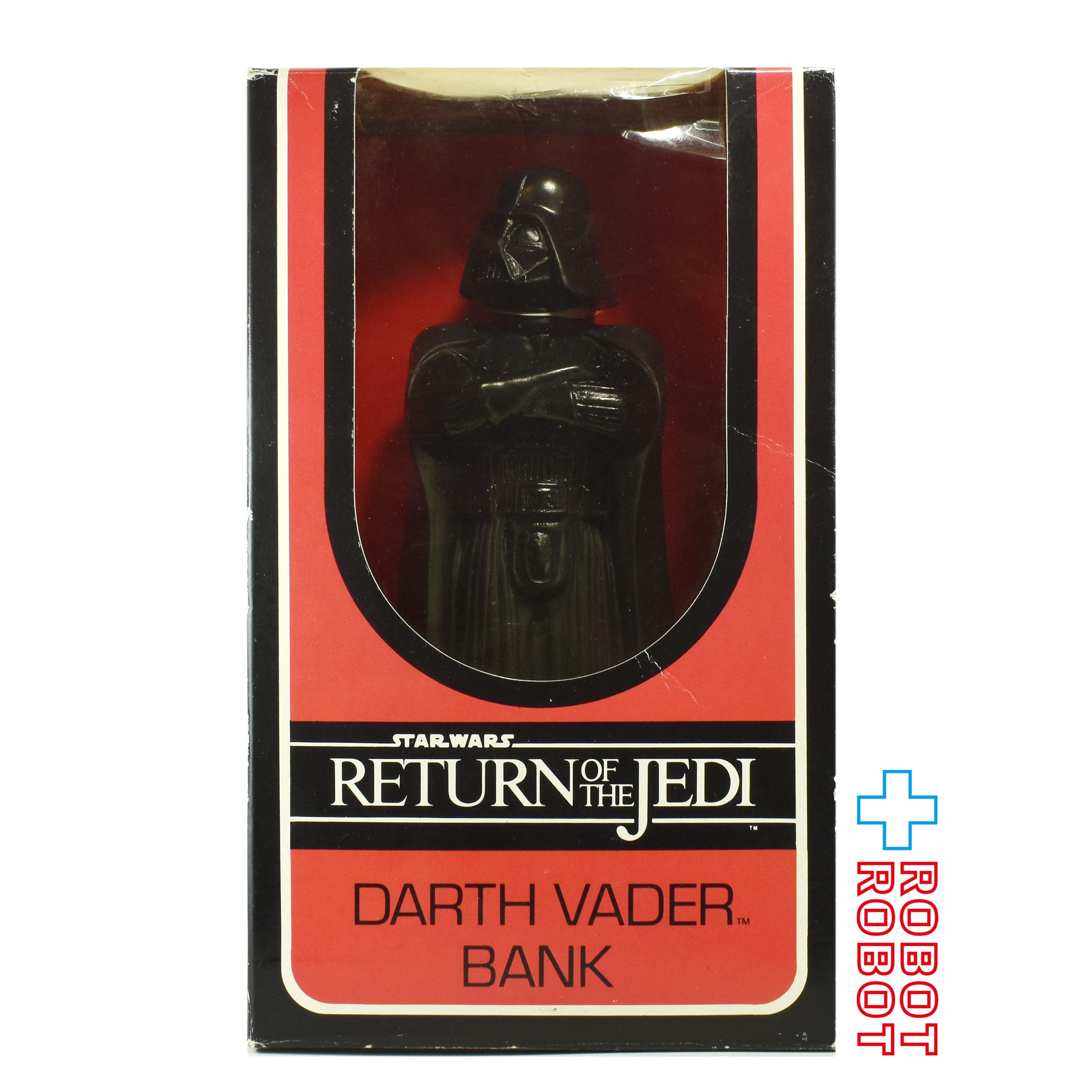 スター・ウォーズ ROTJ ダース・ベイダー ソフビ貯金箱 1983 箱入 入荷写真
