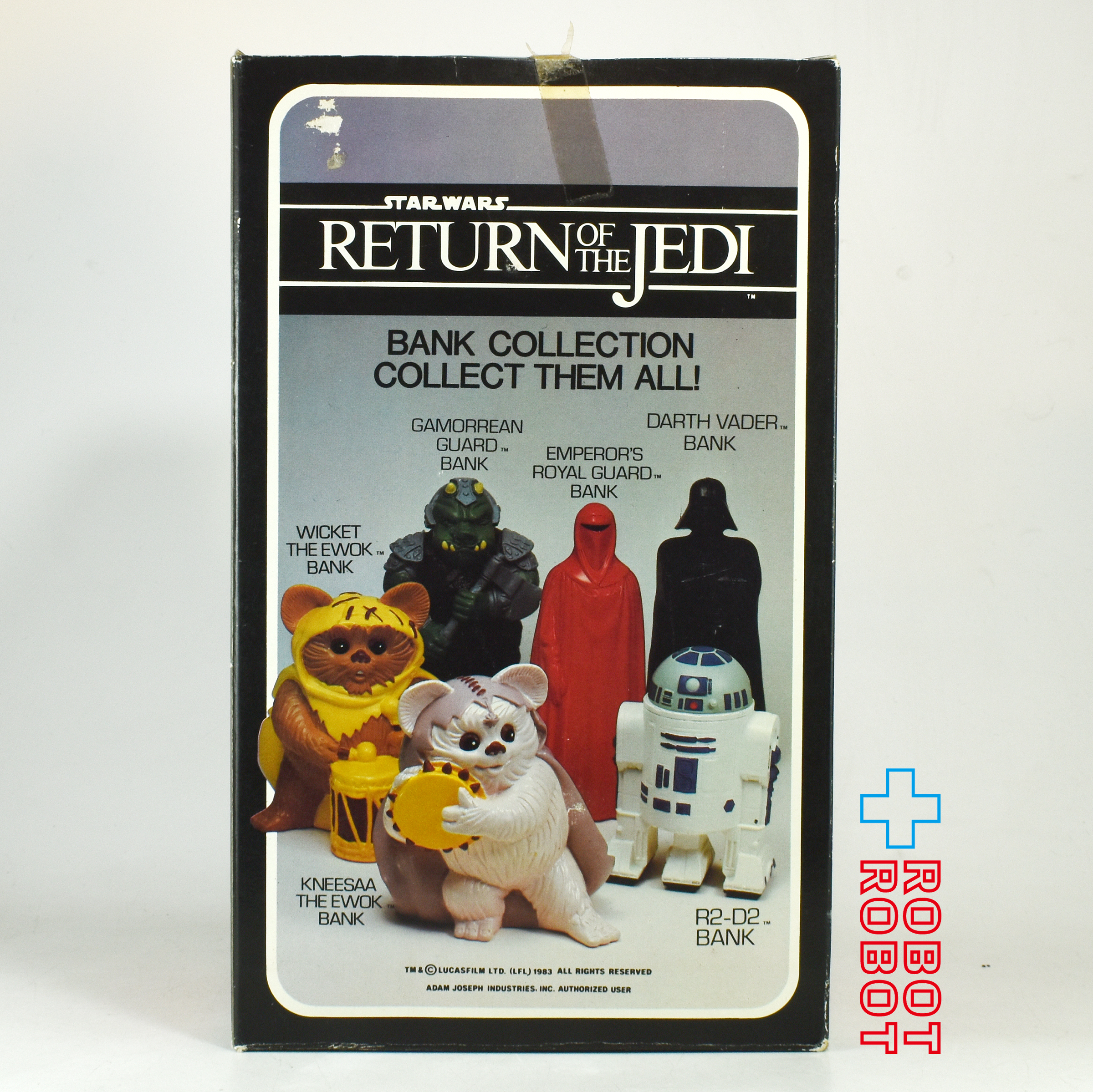 スター・ウォーズ ROTJ ダース・ベイダー ソフビ貯金箱 1983 箱入 入荷写真