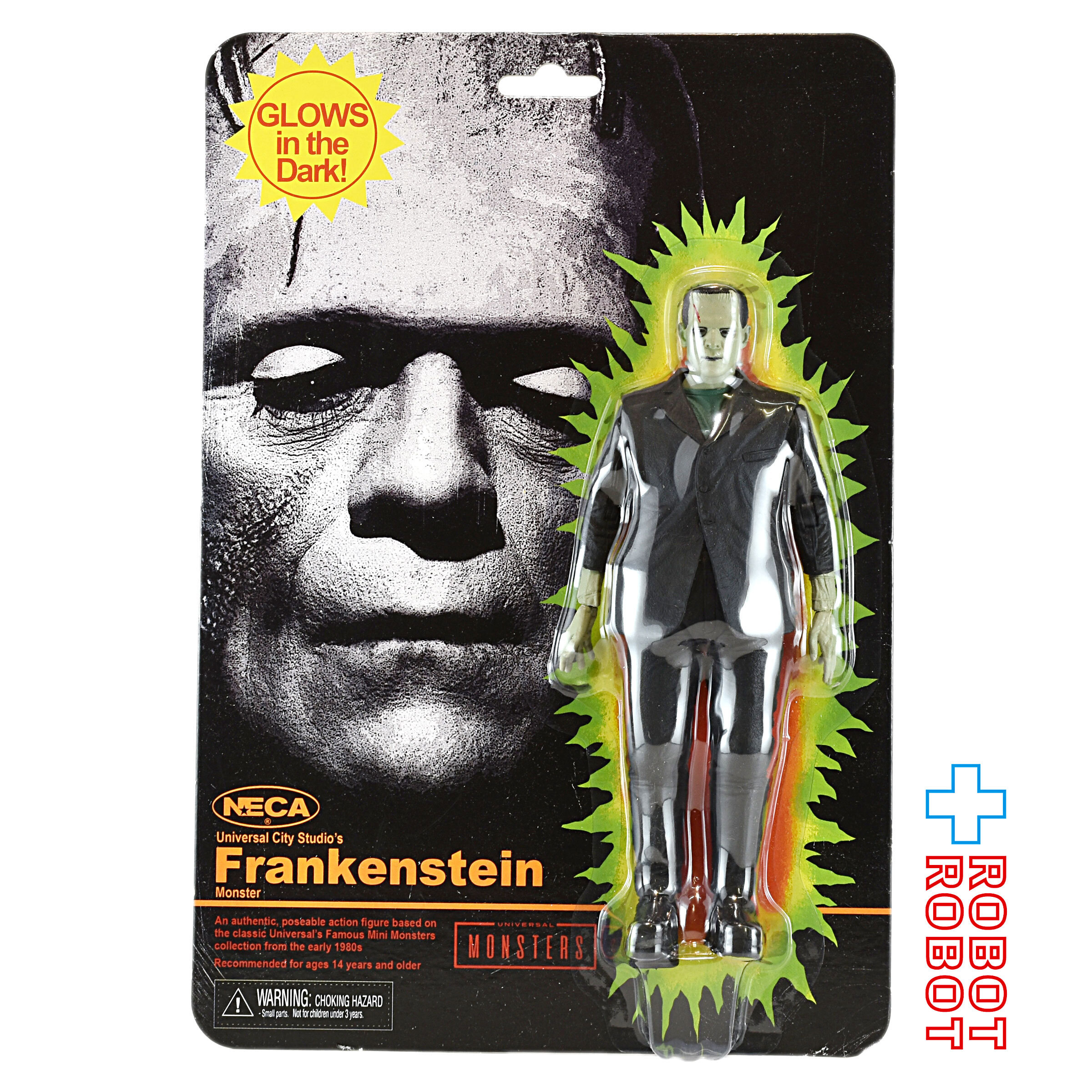 ネカ ユニバーサル・モンスター レトロ フランケンシュタイン 蓄光 7インチ アクションフィギュア 未開封 入荷写真
