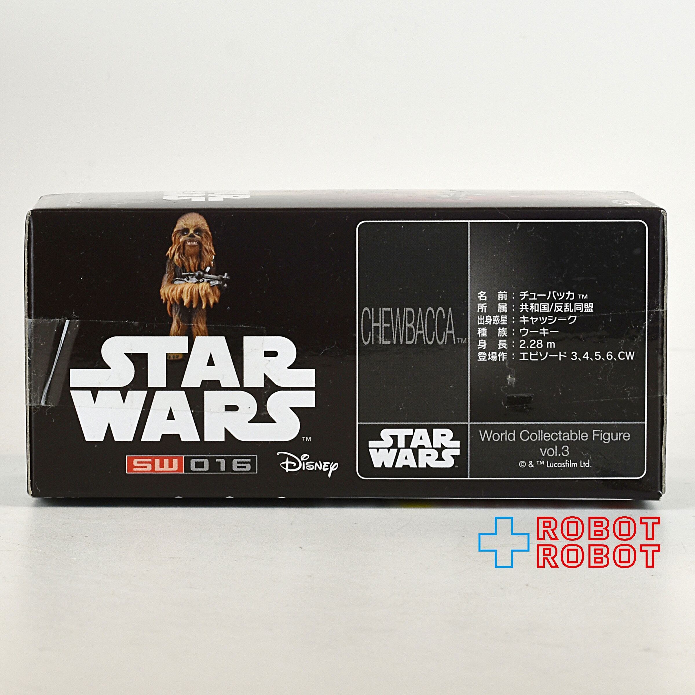 バンプレスト スター・ウォーズ ワールドコレクタブルフィギュア vol.3 チューバッカ 未開封 入荷写真