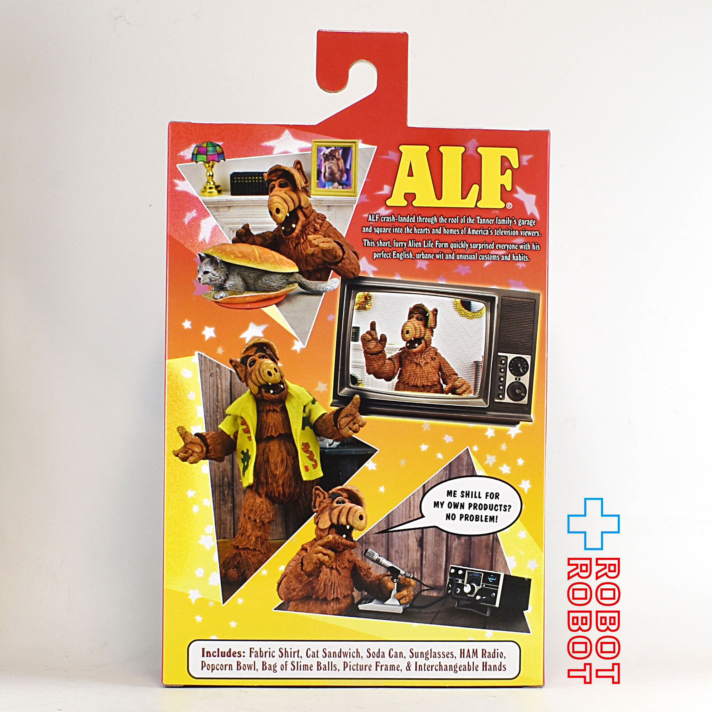 ネカ ALF アルフ ゴードン・シャムウェイ アルティメット アクションフィギュア 未開封 入荷写真