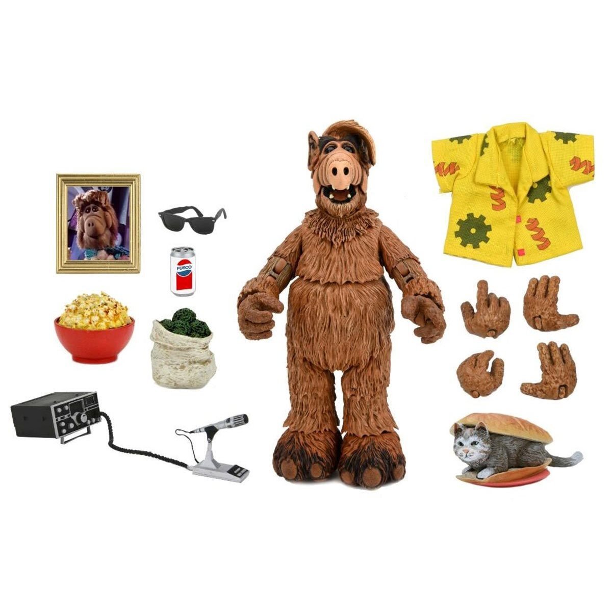 ネカ ALF アルフ ゴードン・シャムウェイ アルティメット アクションフィギュア 未開封 入荷写真