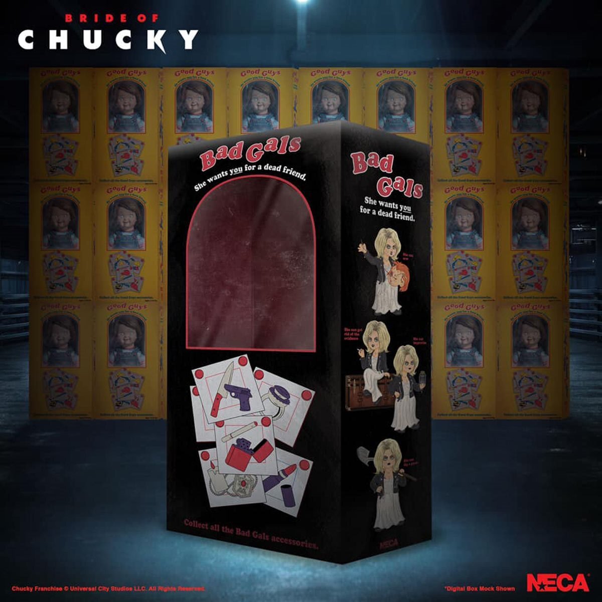 NECA ネカ チャイルド・プレイ ティファニー 1/1 ドール 入荷写真