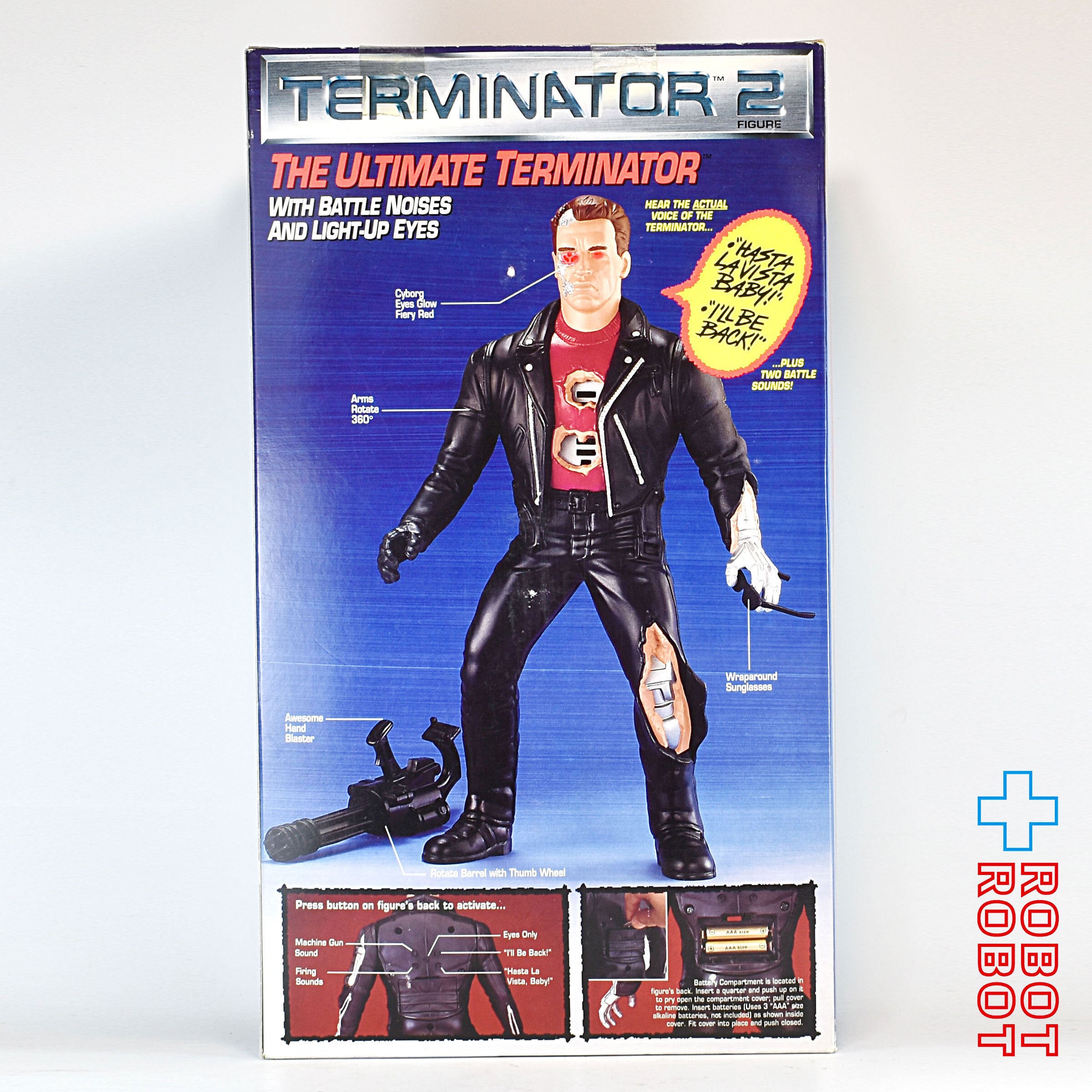 ケナー ターミネーター2 アルティメット・ターミネーター トーキング・ライトアップ アクションフィギュア 未開封 入荷写真