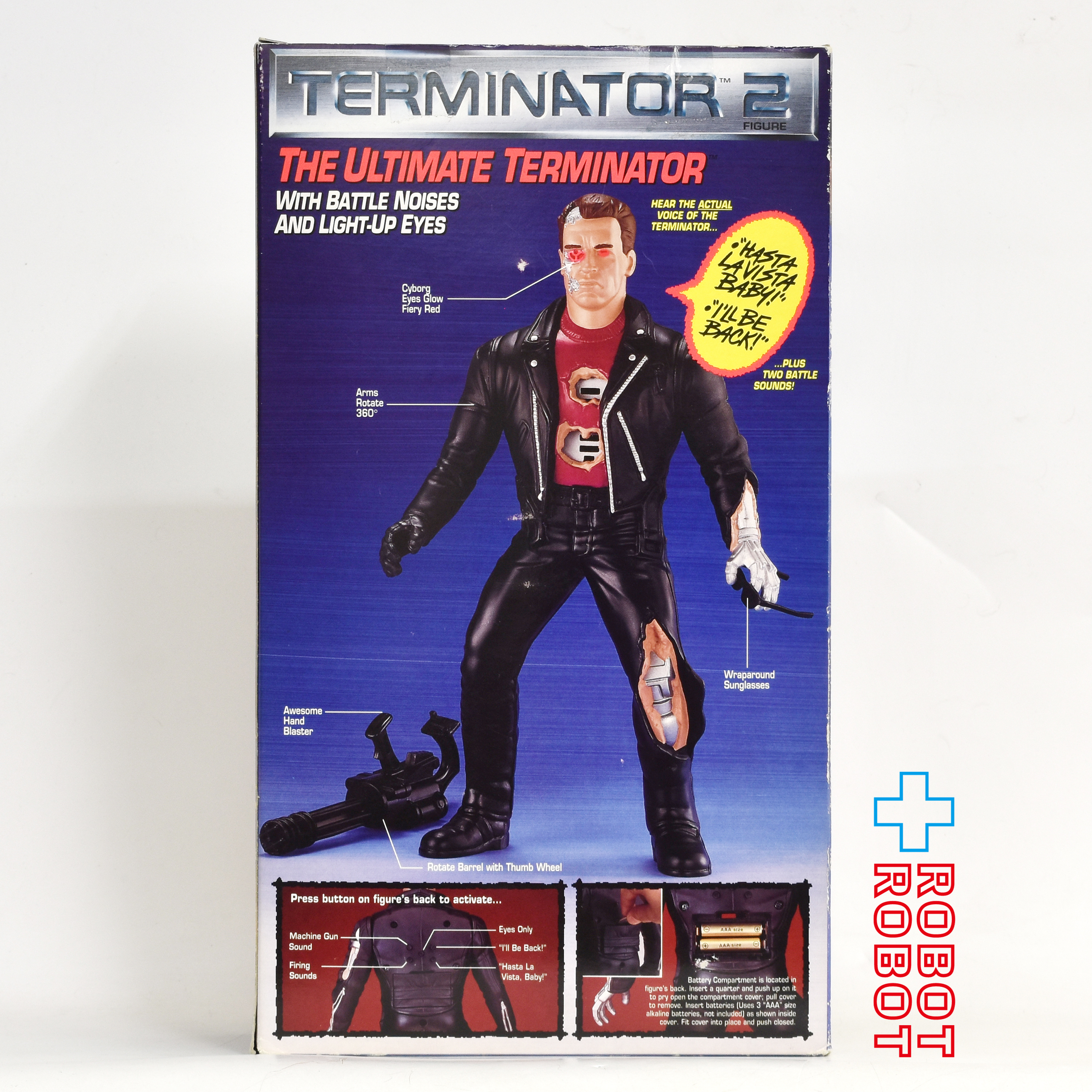 ケナー ターミネーター2 アルティメット・ターミネーター トーキング・ライトアップ アクションフィギュア 未開封 入荷写真