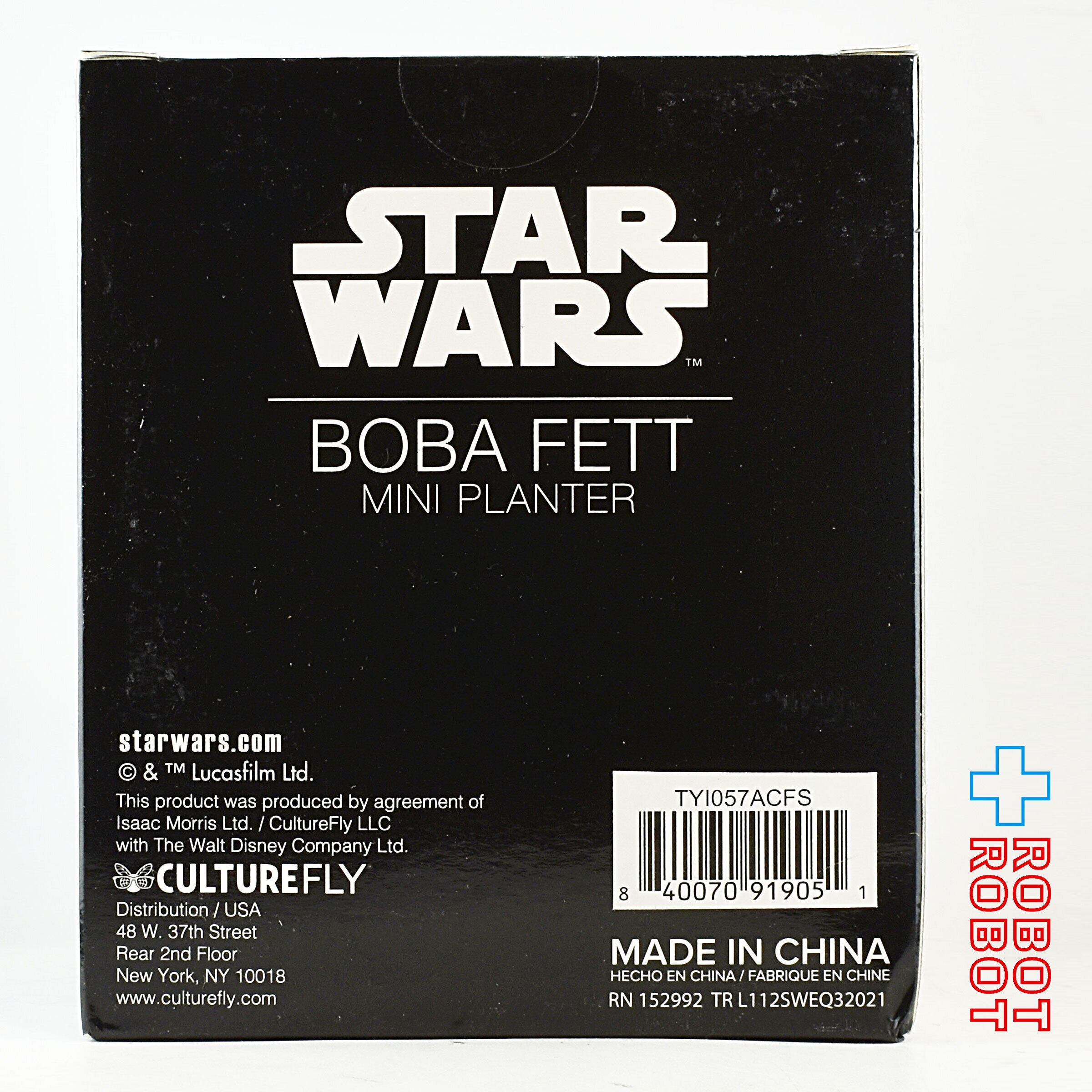 スター・ウォーズ ボバ・フェット ミニプランター カルチャーフライ 入荷写真