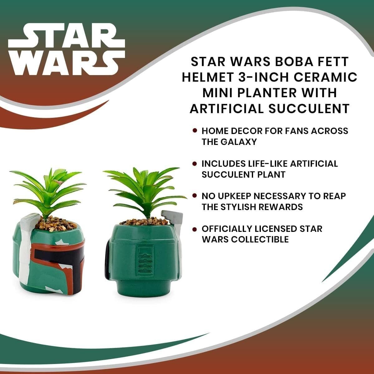 スター・ウォーズ ボバ・フェット ミニプランター カルチャーフライ 入荷写真