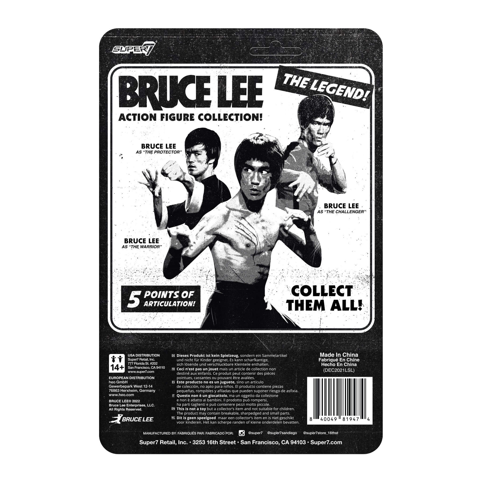 リ・アクション ブルース・リー ザ・チャレンジャー Ver. 3.75インチ アクションフィギュア (スーパー7) 未開封 入荷写真