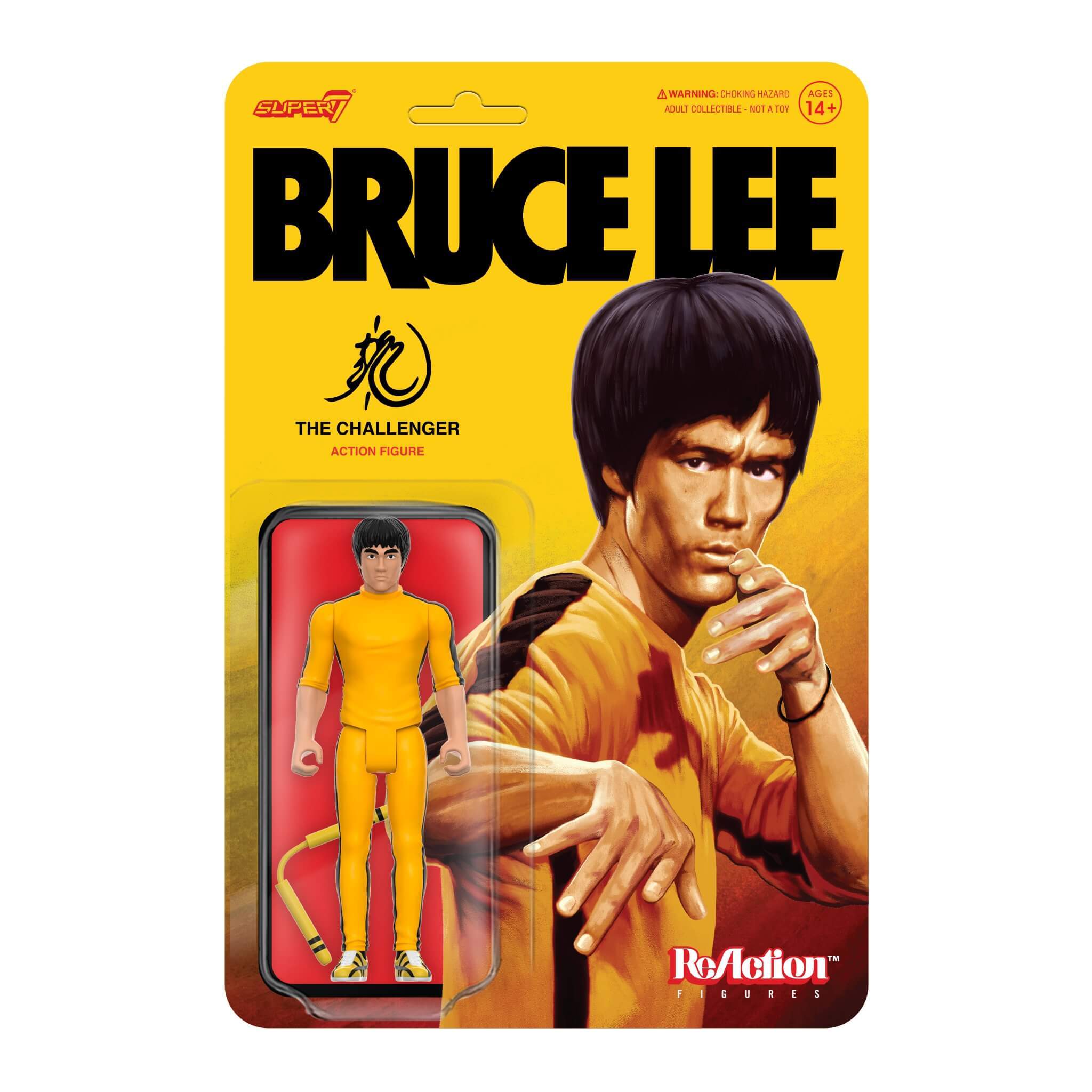 リ・アクション ブルース・リー ザ・チャレンジャー Ver. 3.75インチ アクションフィギュア (スーパー7) 未開封 入荷写真