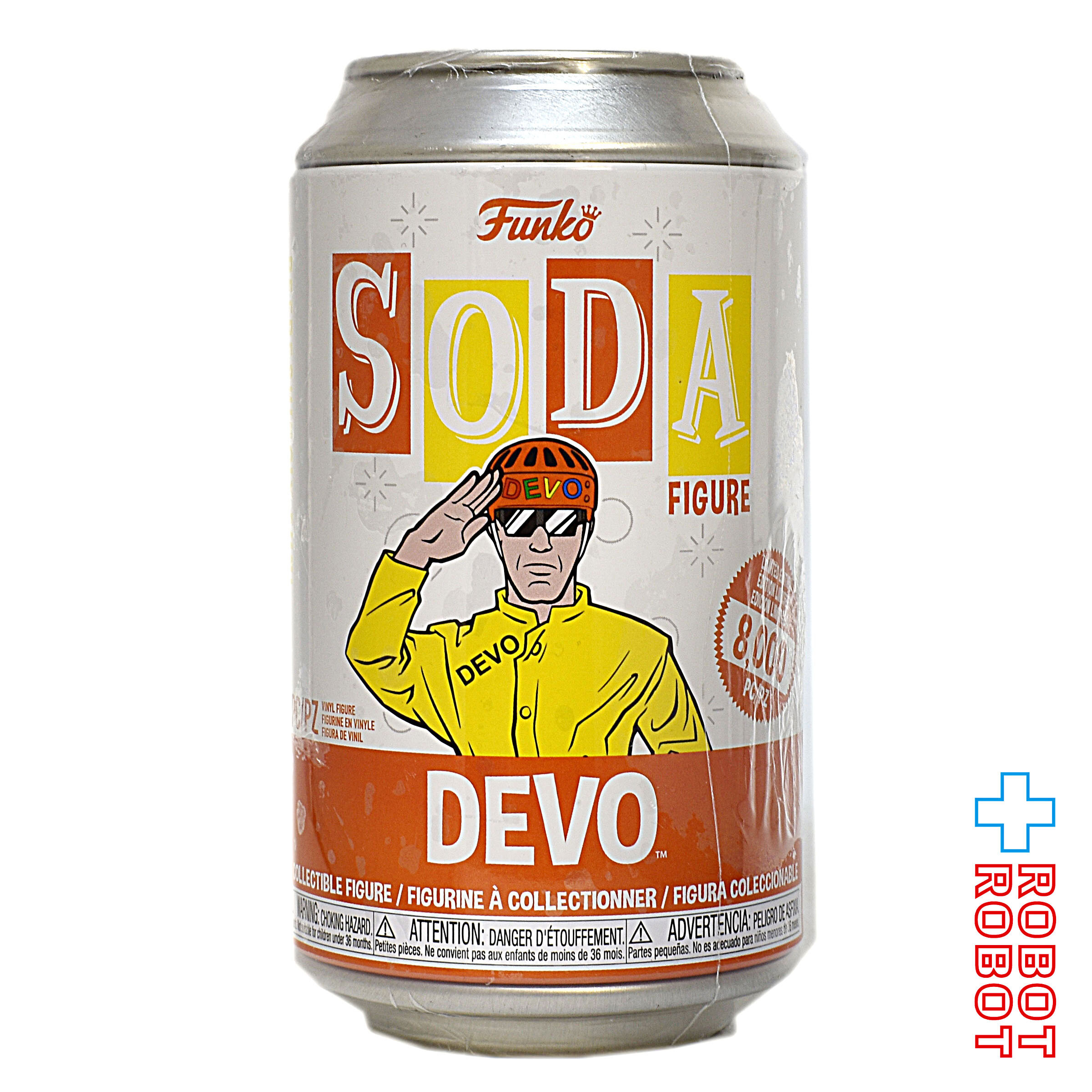 ファンコ SODA ソーダ缶 DEVO フィギュア 未開封 入荷写真