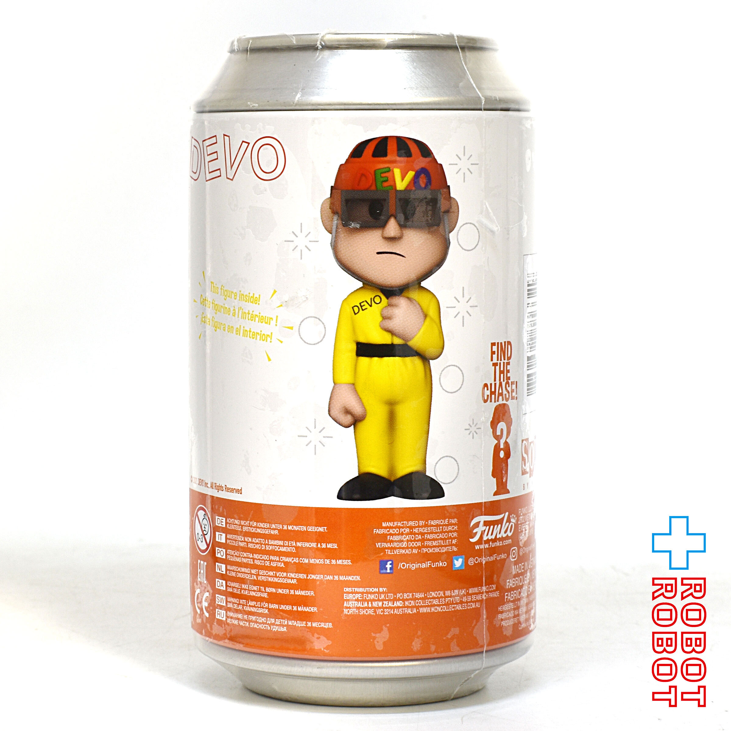 ファンコ SODA ソーダ缶 DEVO フィギュア 未開封 入荷写真