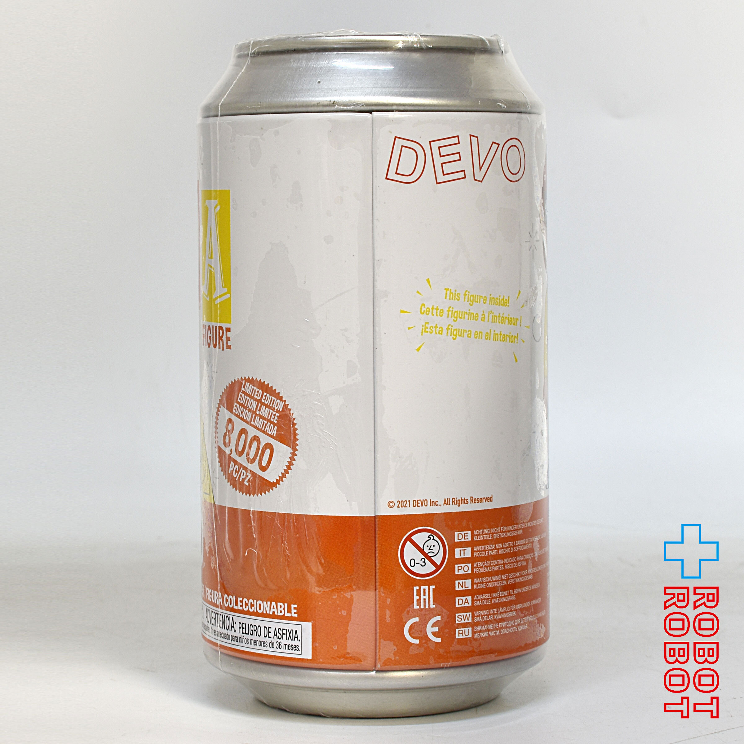 ファンコ SODA ソーダ缶 DEVO フィギュア 未開封 入荷写真